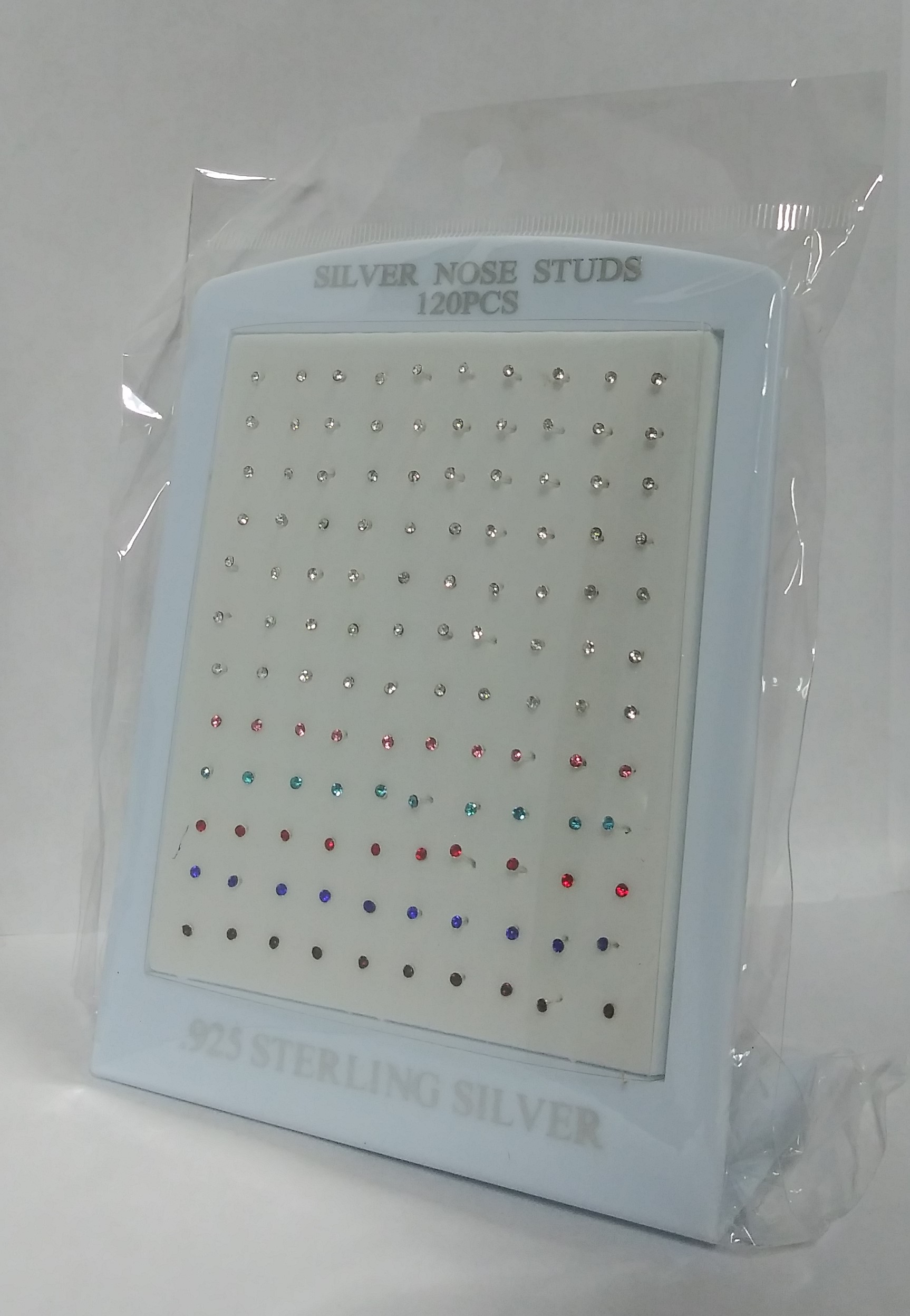 Sterling Silver Nose Studs Set