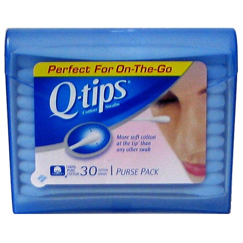 Q-tips Cotton Swabs Purse Pack