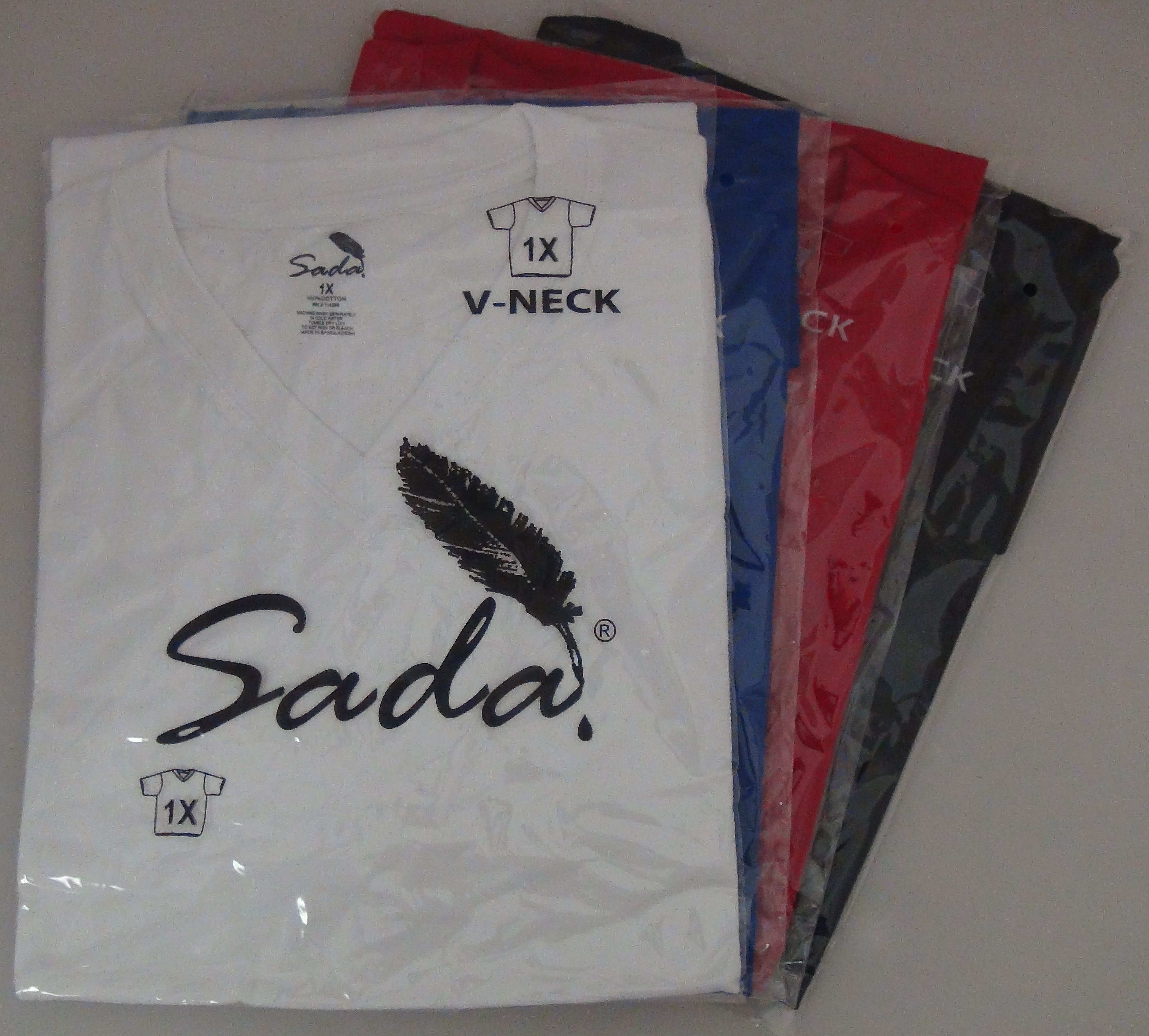 Sada V-Neck T-Shirts Pack