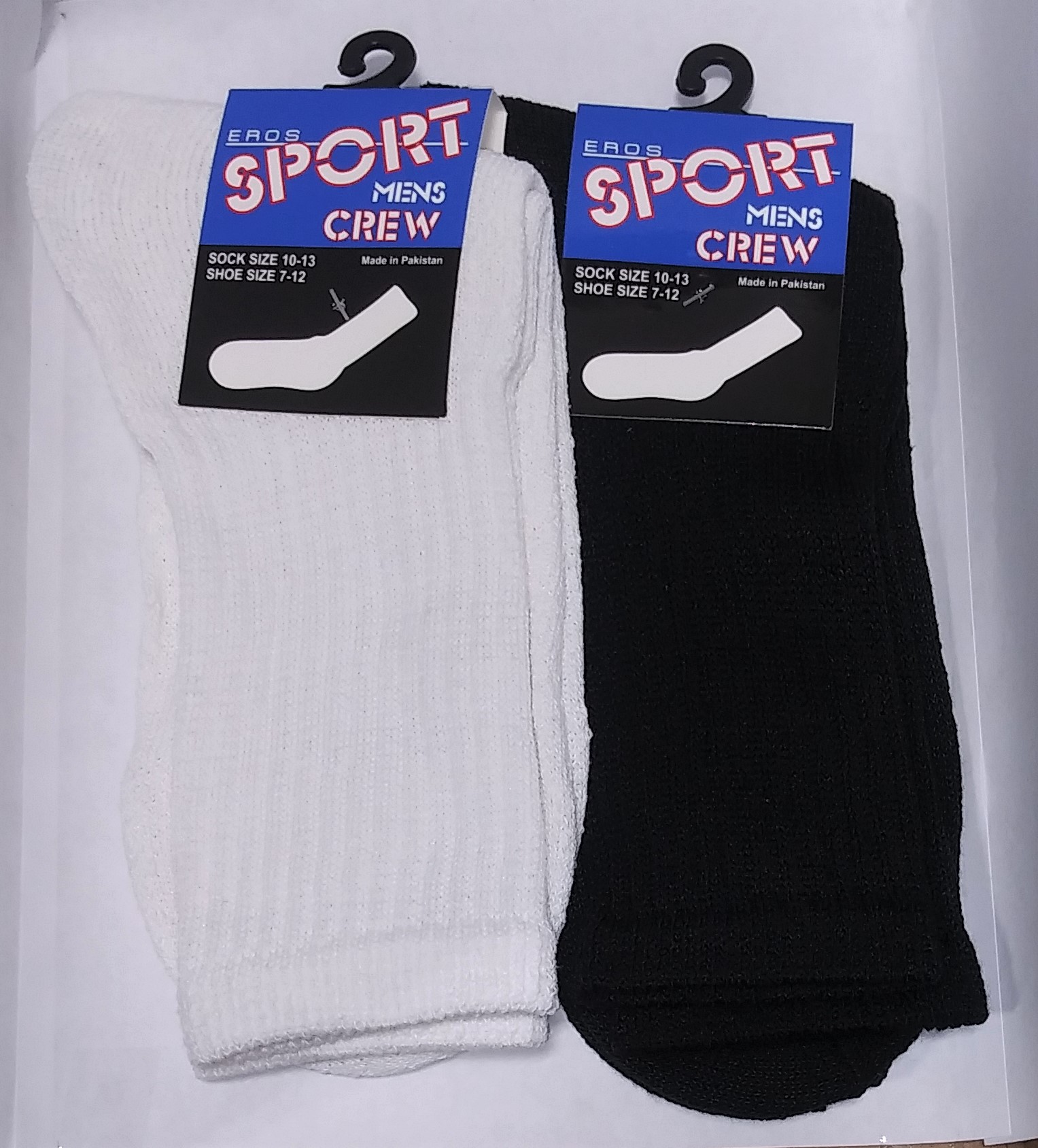 Eros Sport Men's Crew Socks