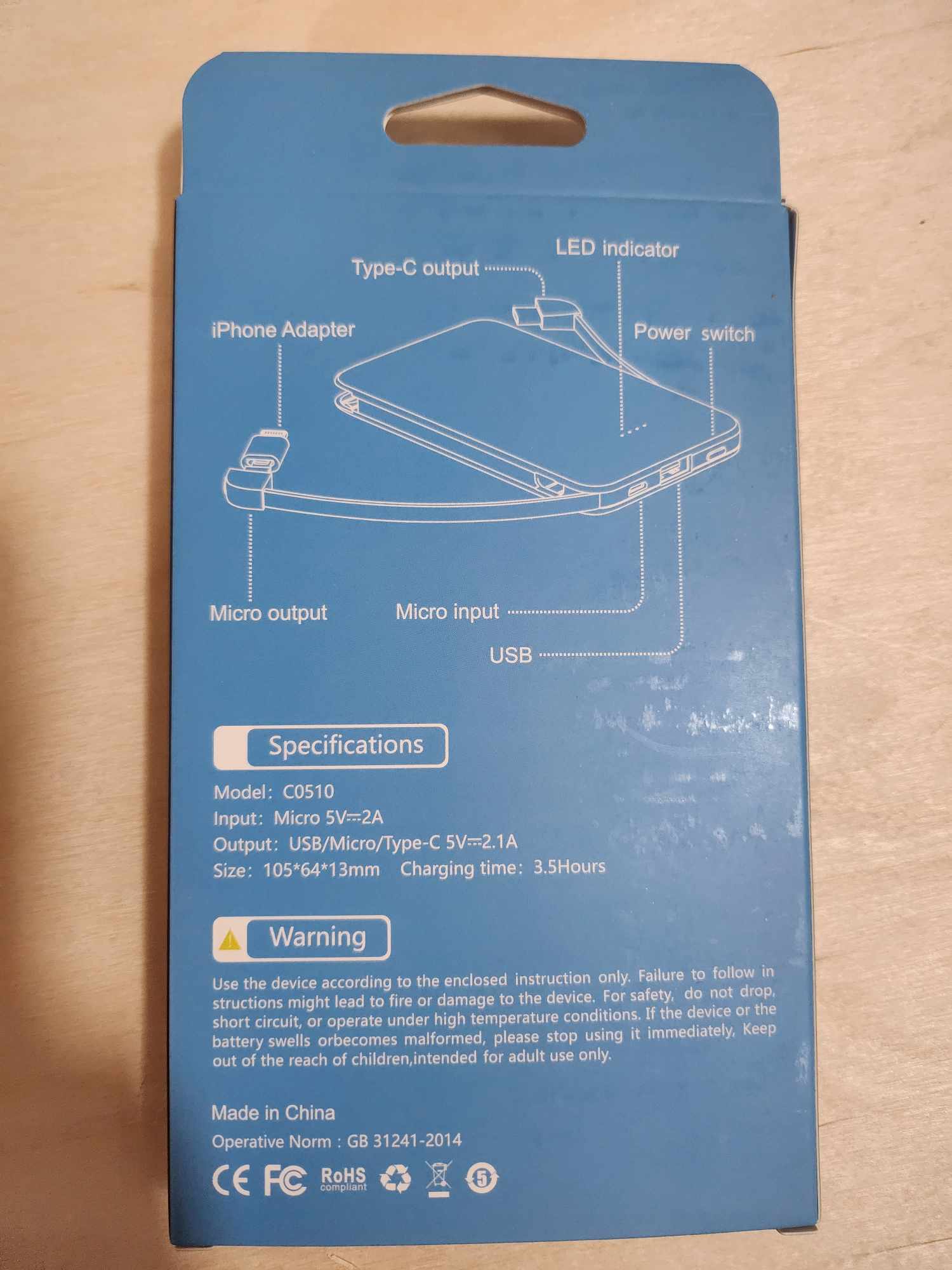 Išorinė baterija-power bank
