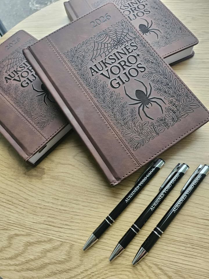 Personalizuota užrašų knyga 2026 metams