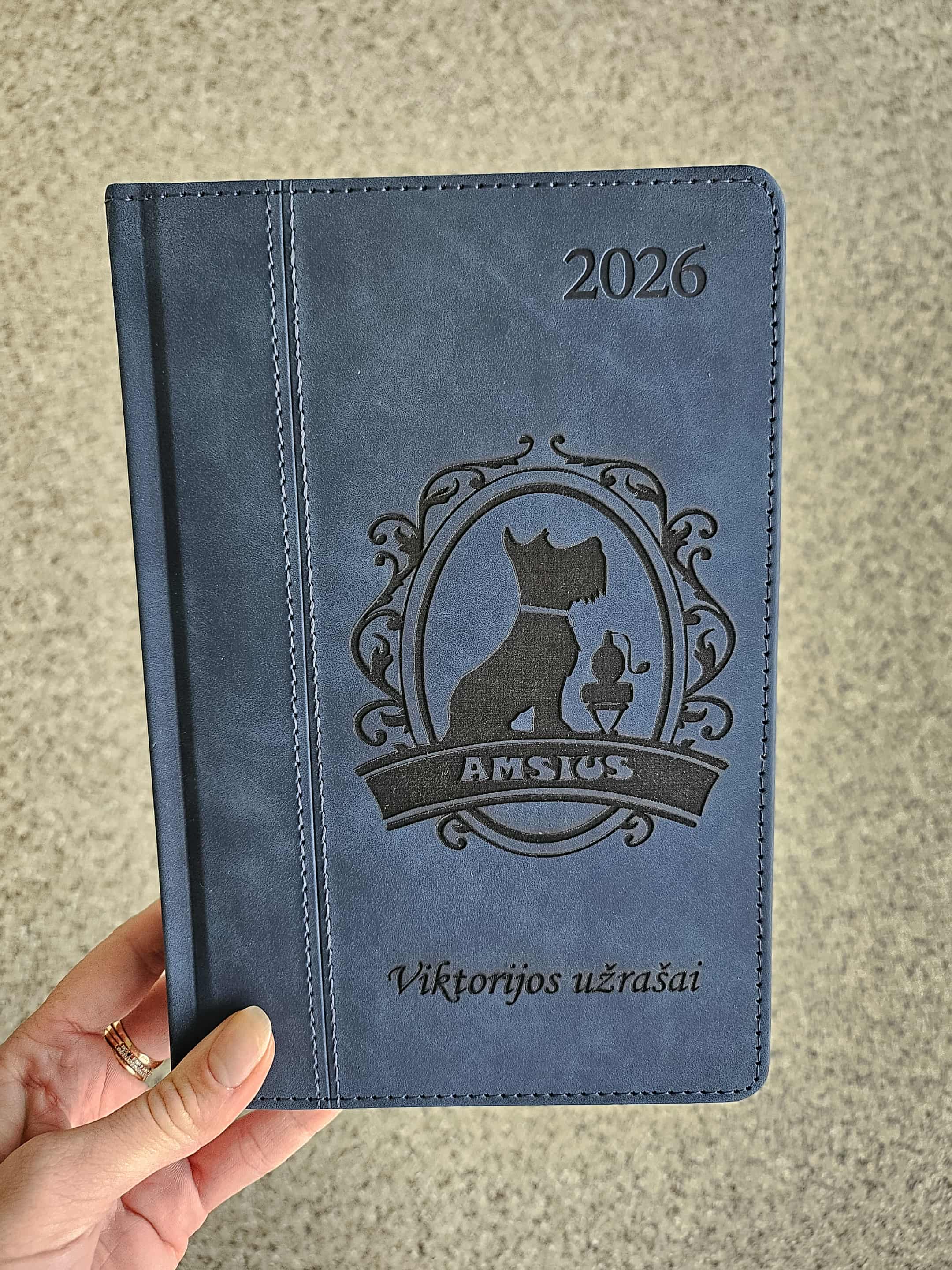 Personalizuota užrašų knyga 2026 metams