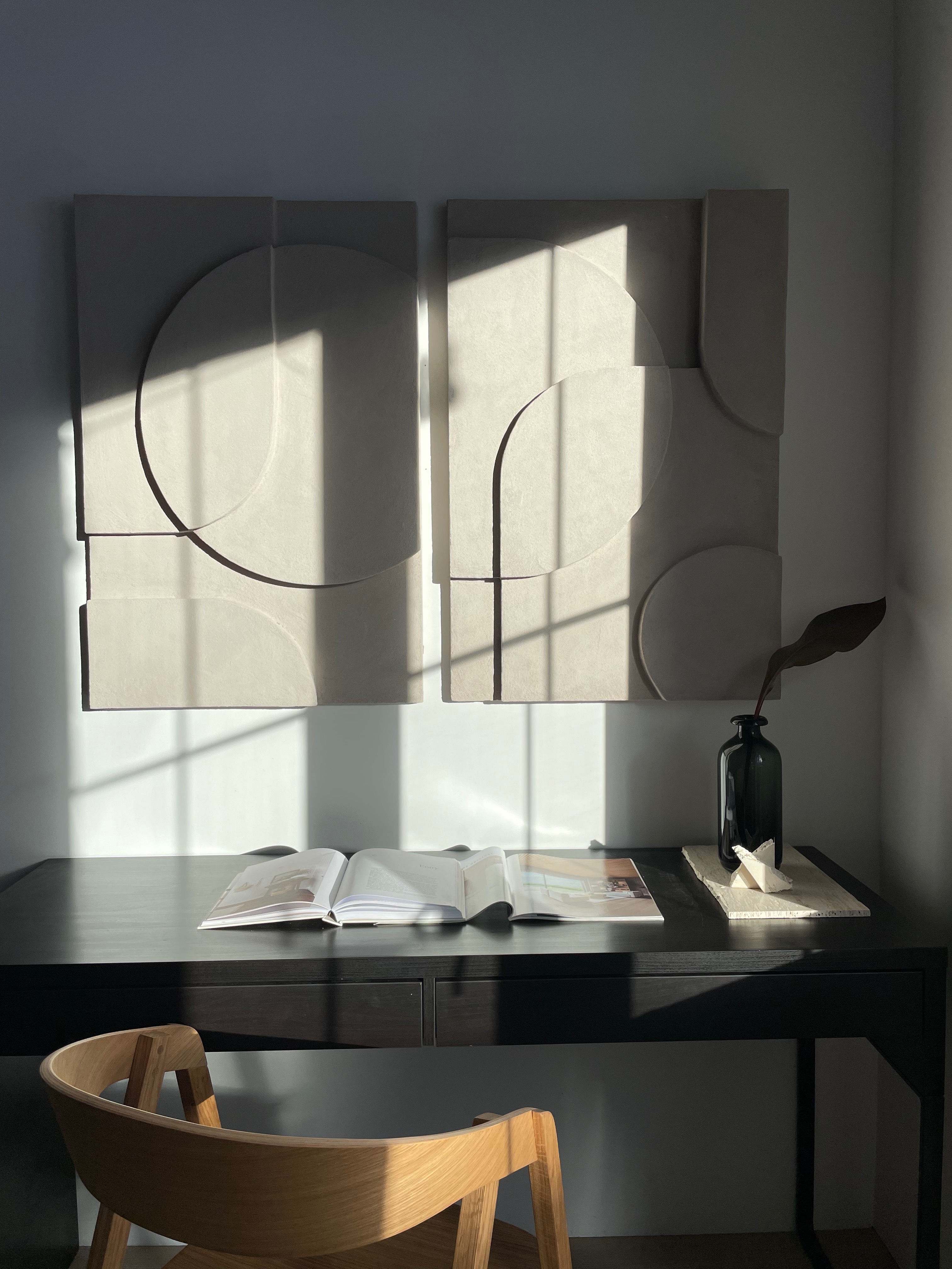 CIRCLE AWAY, DIPTYCH