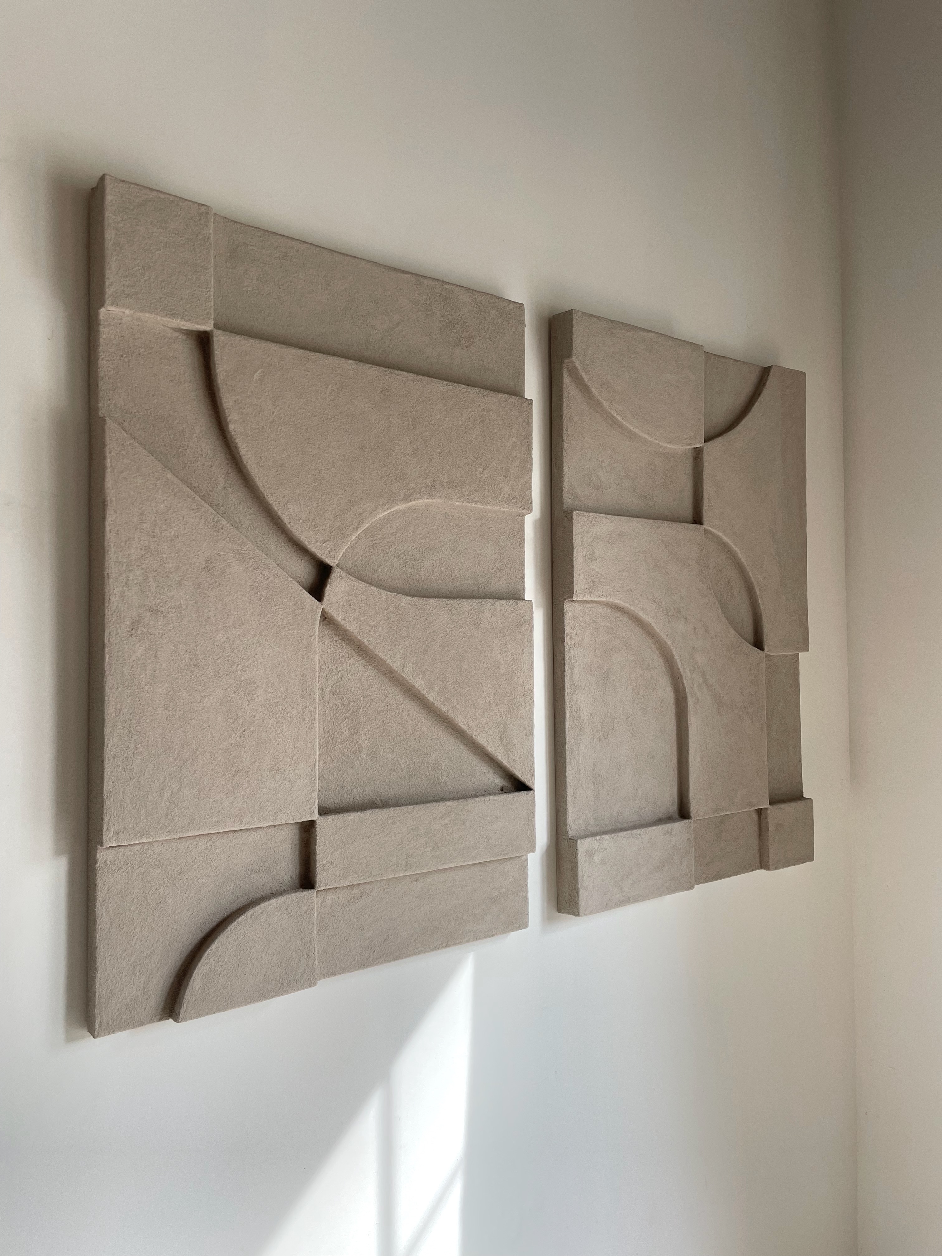 SHAPES COLLECTED no2, DIPTYCH