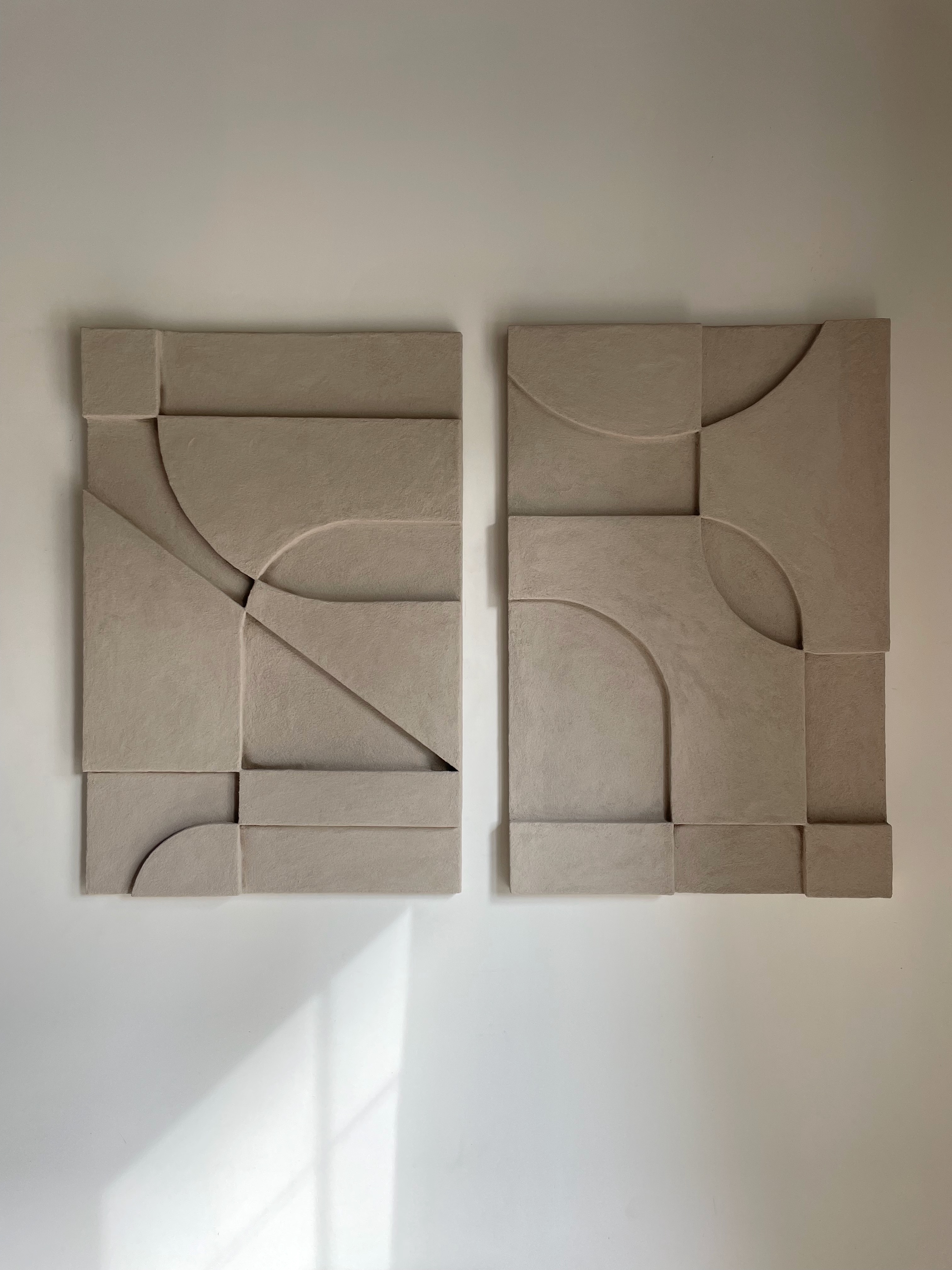 SHAPES COLLECTED no2, DIPTYCH
