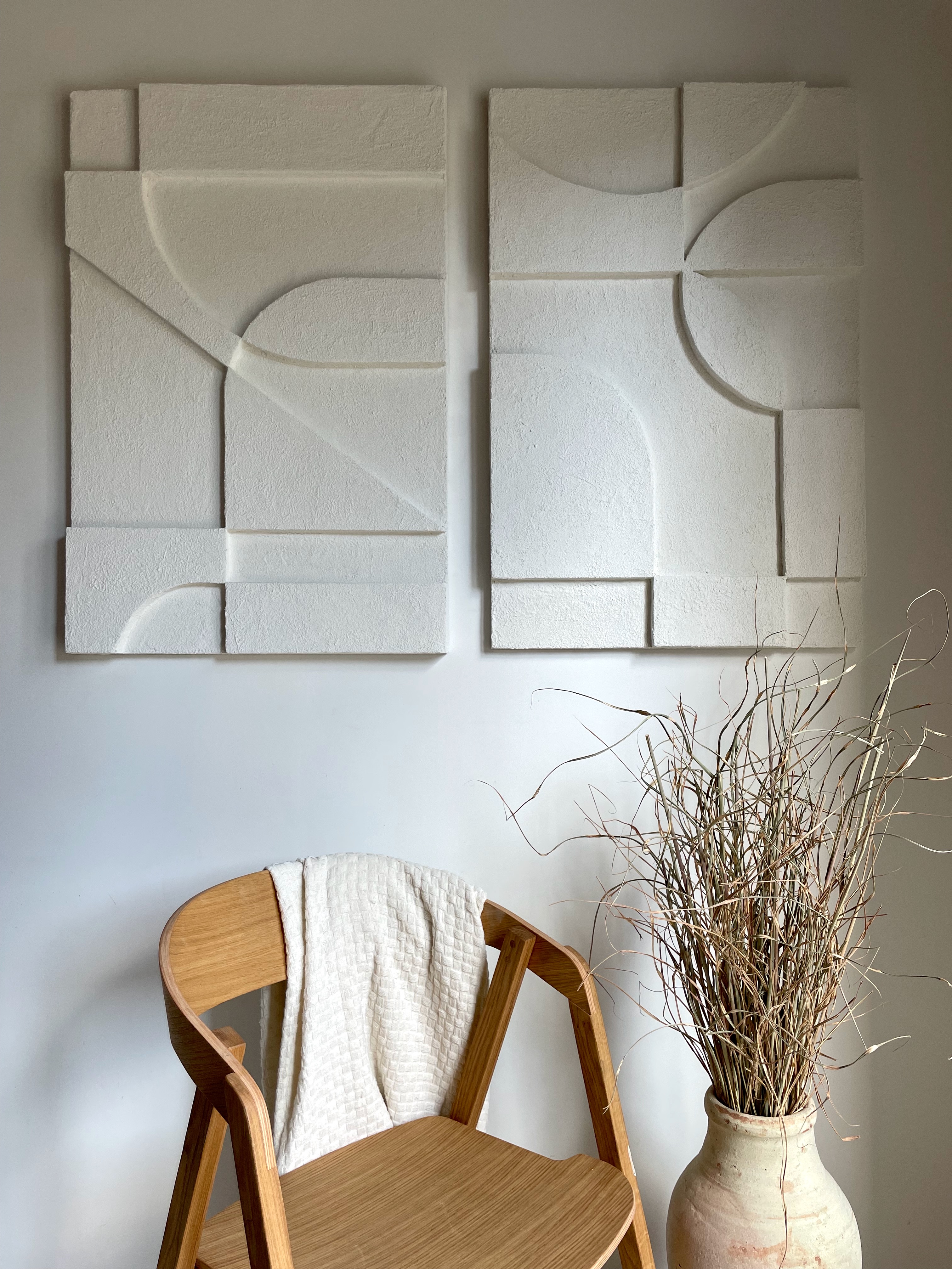 SHAPES COLLECTED no1, DIPTYCH