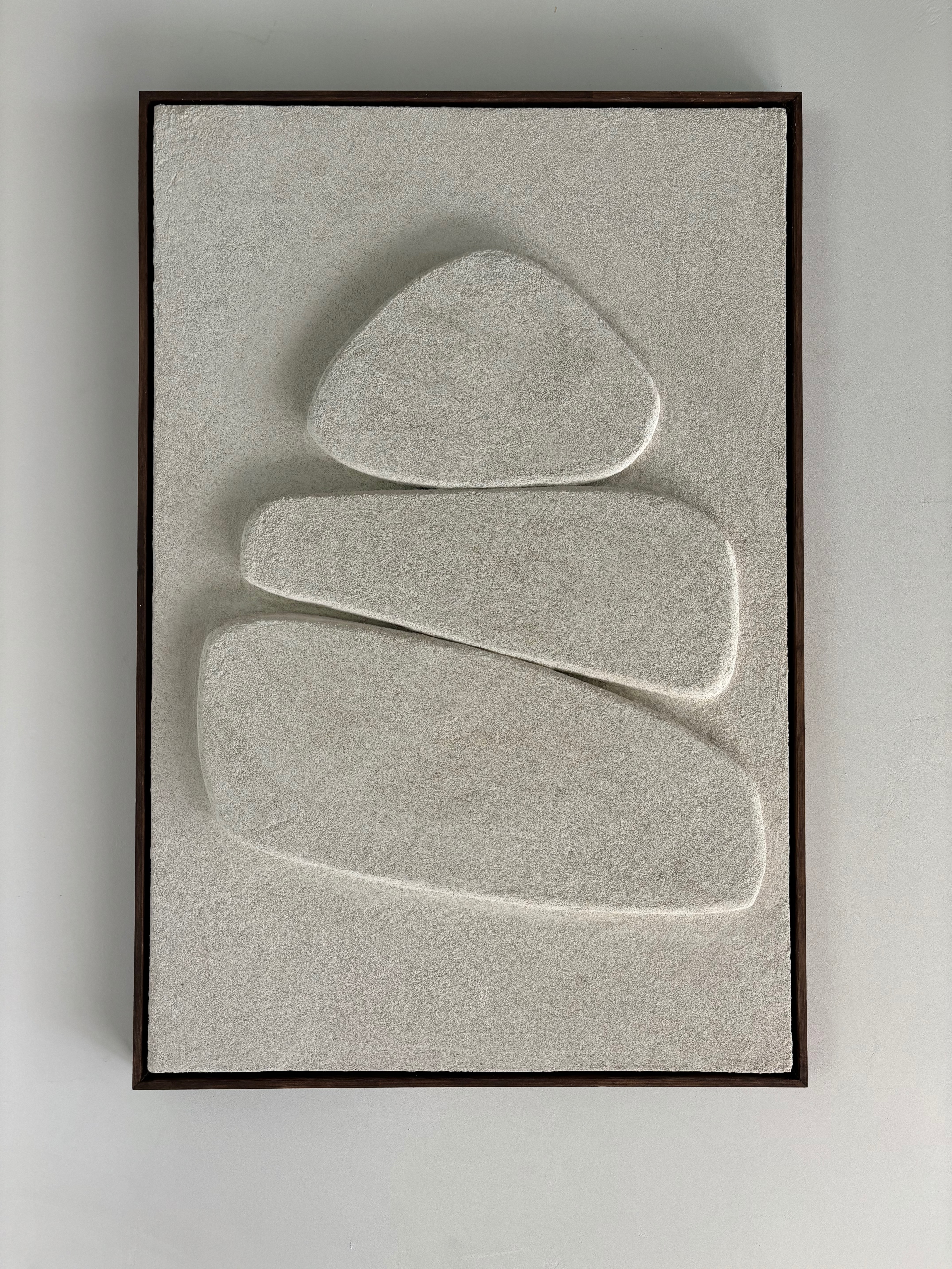 ABSTRACT PEBBLES with frame
