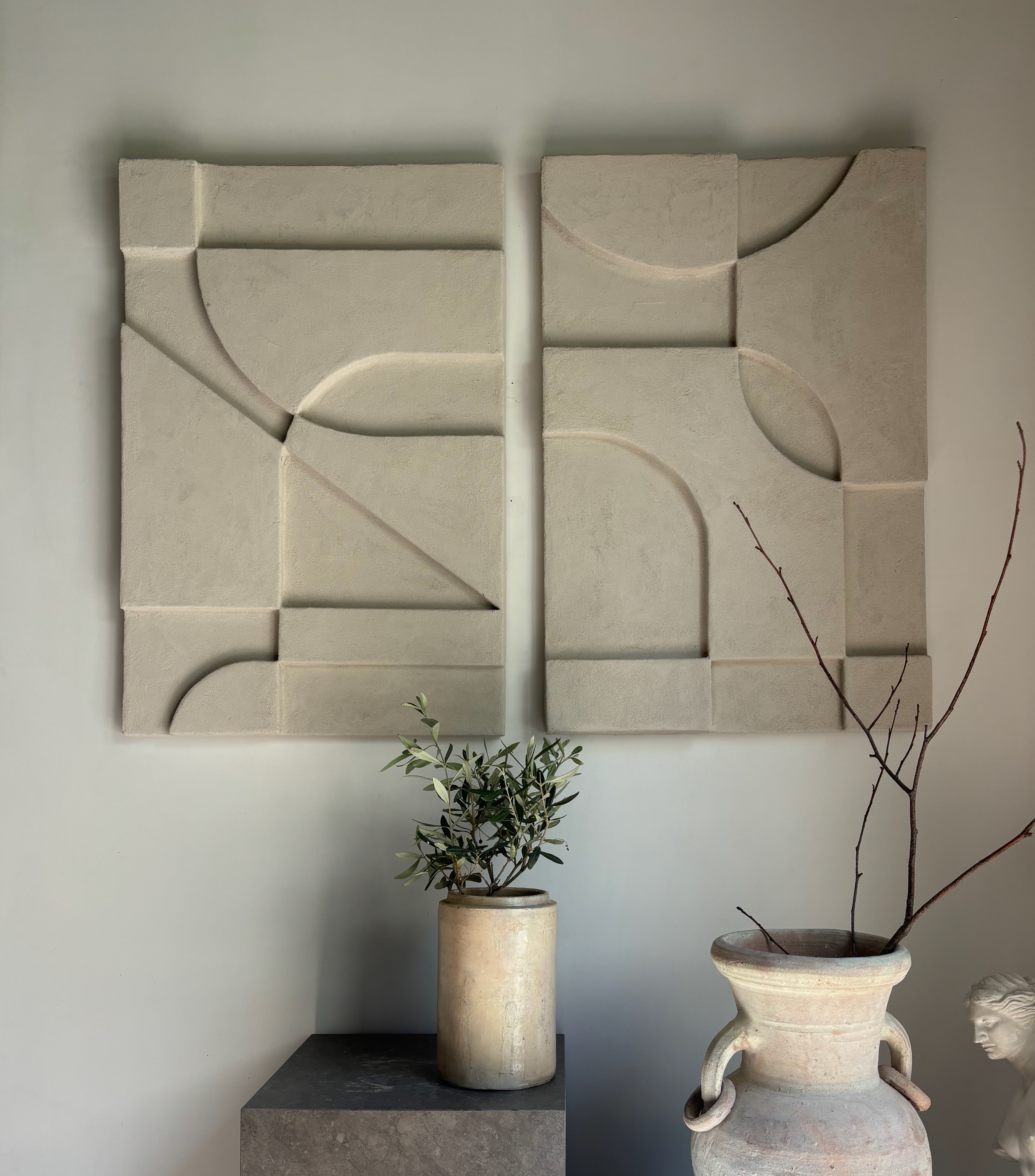 SHAPES COLLECTED no2, DIPTYCH
