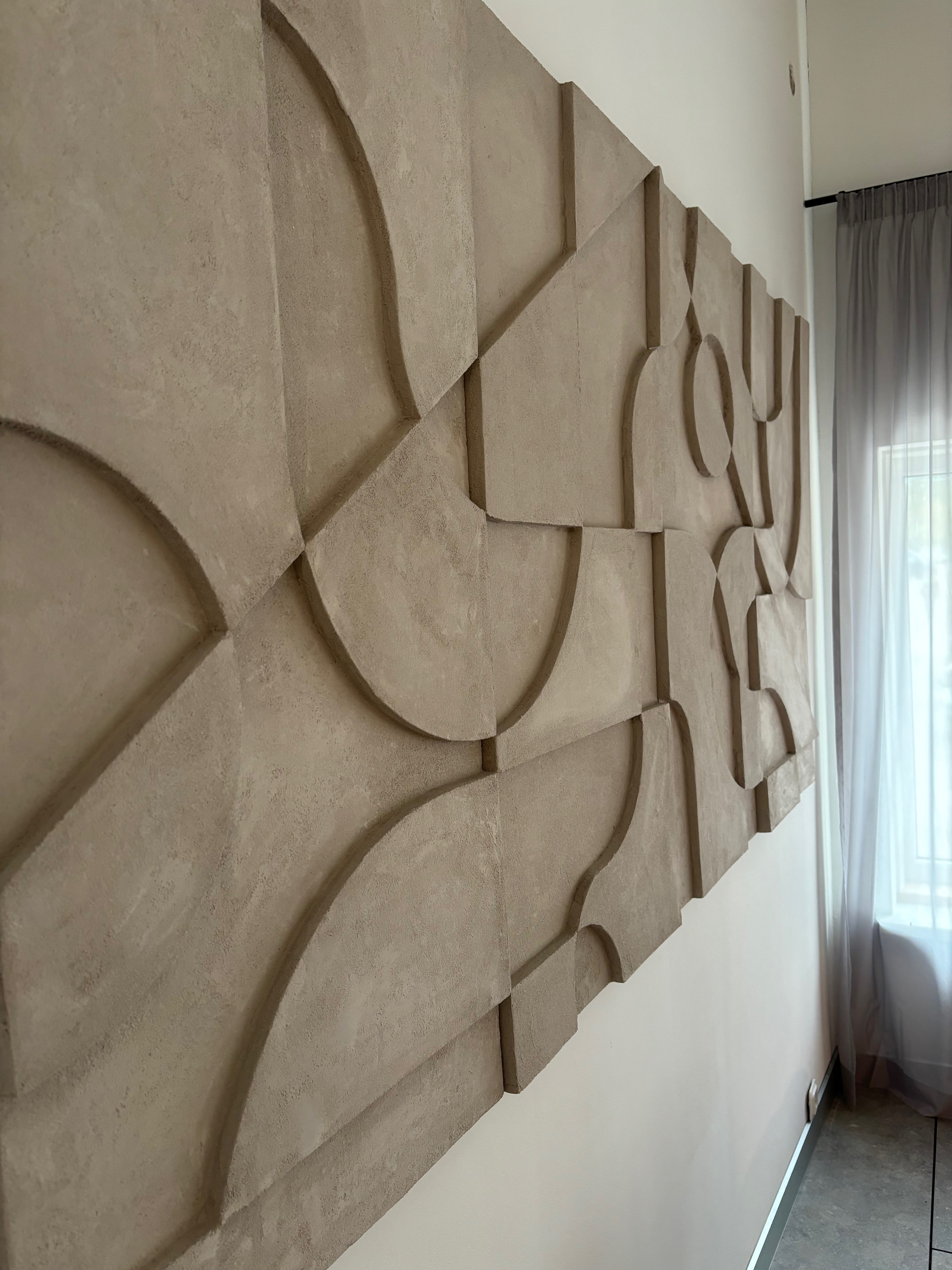 BAUHAUS BAS RELIEF, 120x240cm