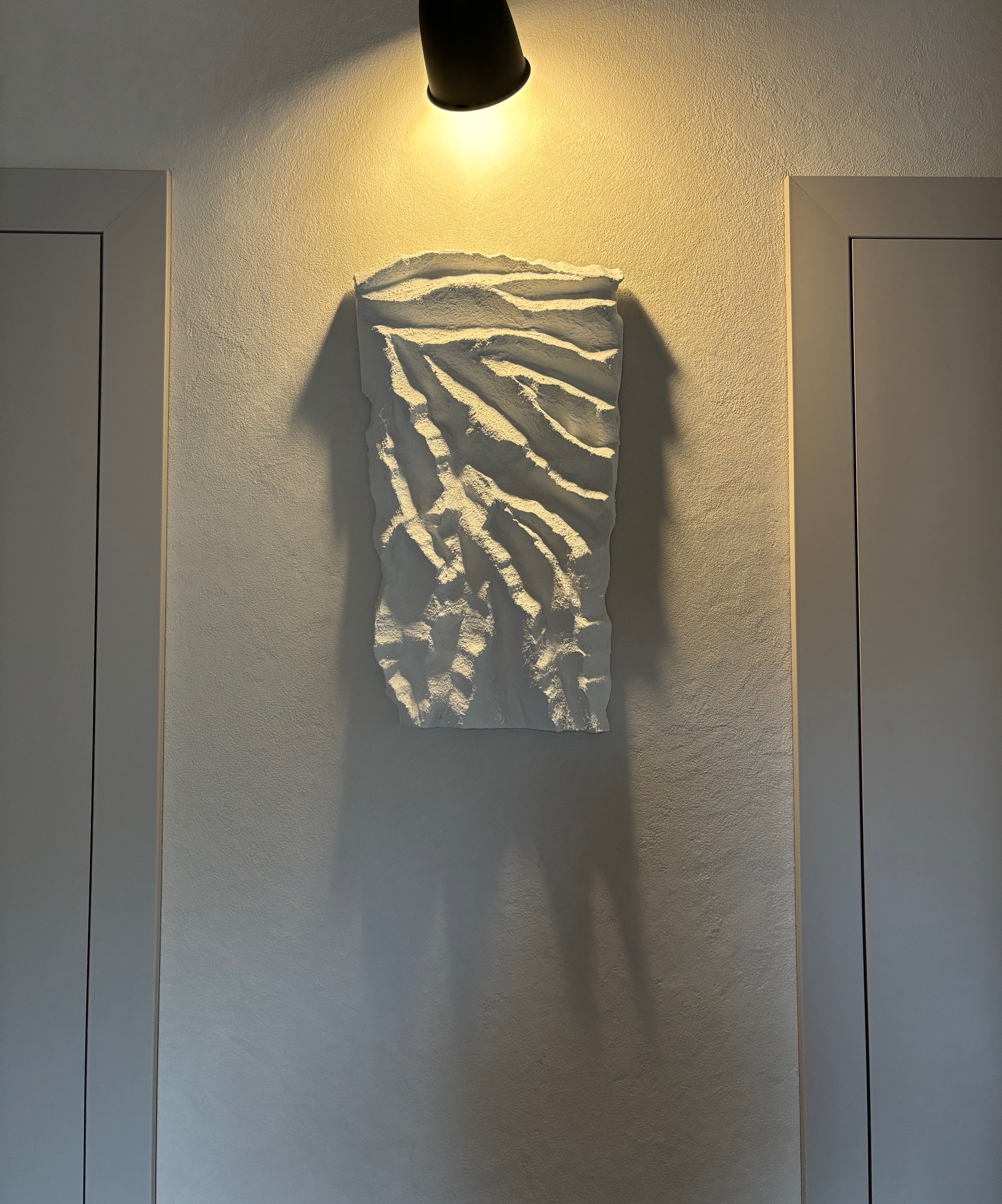 Wall art abstract bas relief "ROCK"