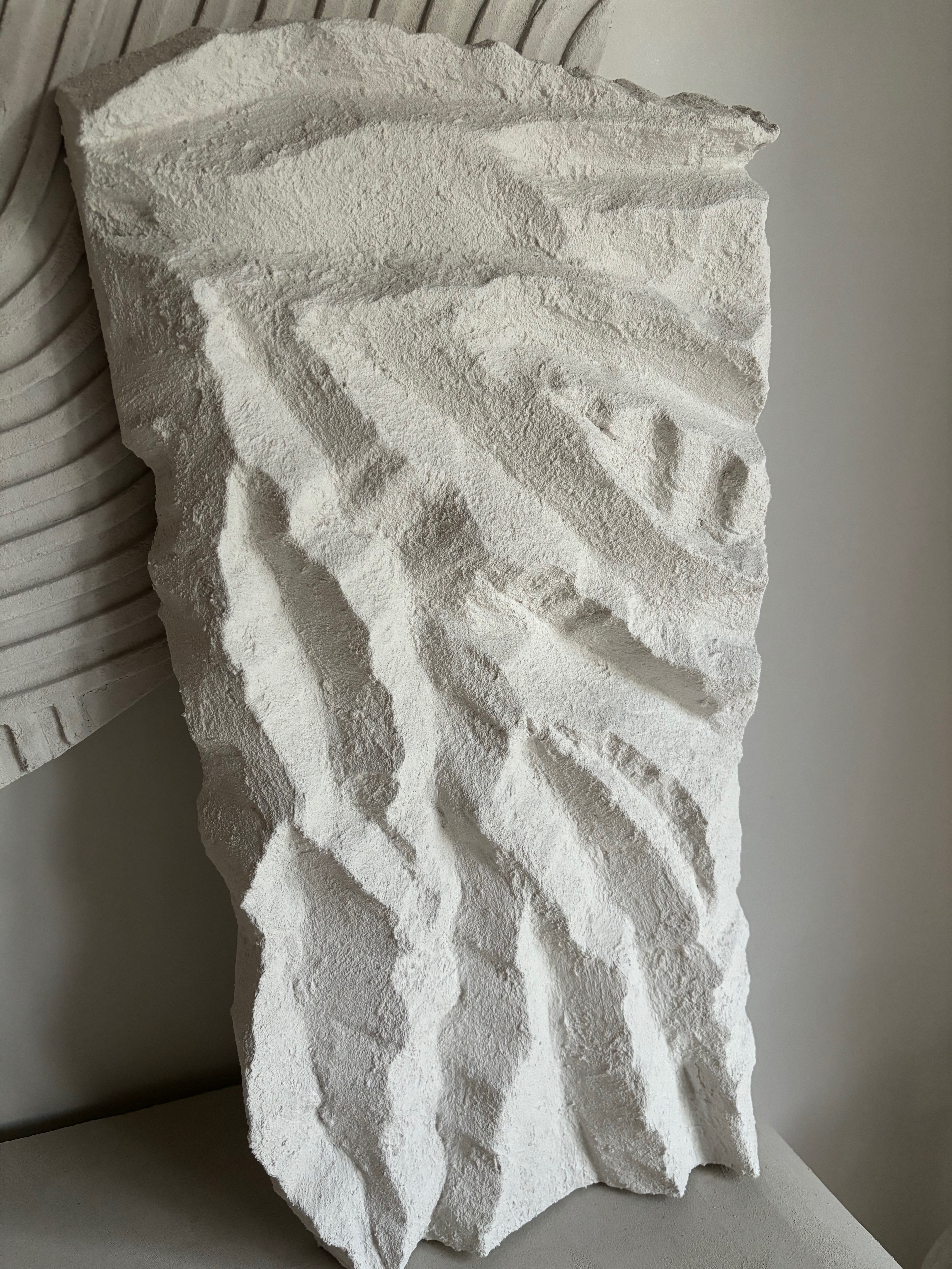 Wall art abstract bas relief "ROCK"