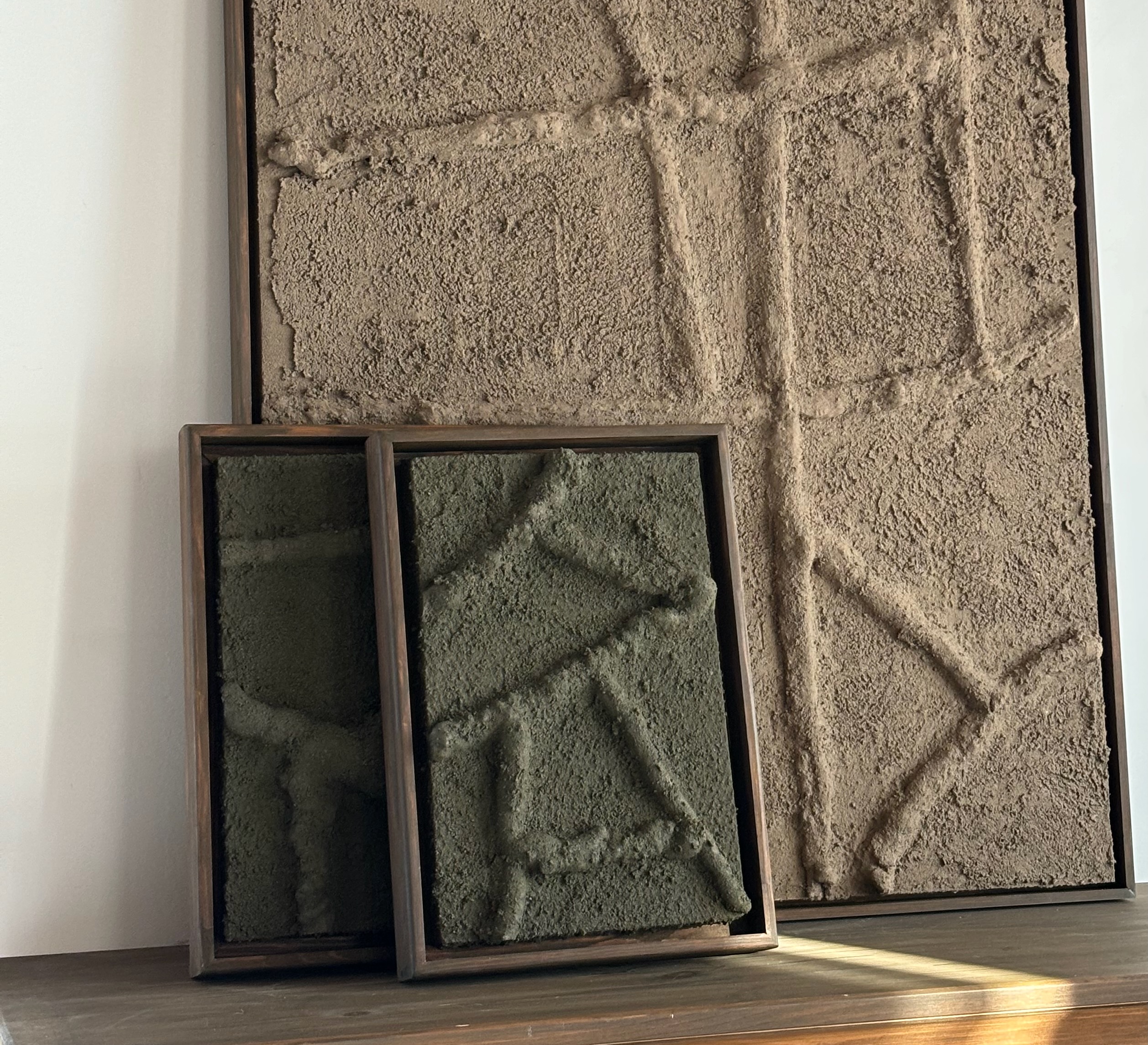 LES ARBRES no1, a set of two