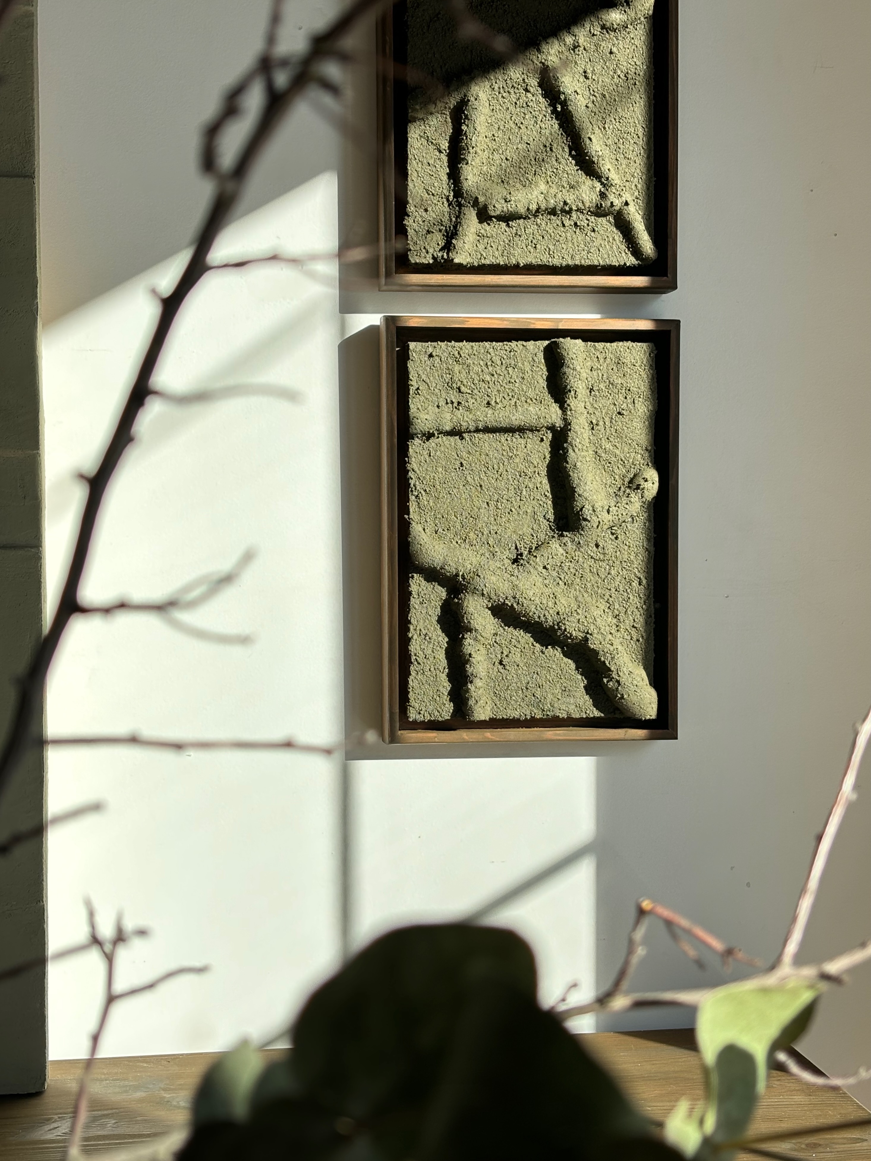 LES ARBRES no1, a set of two