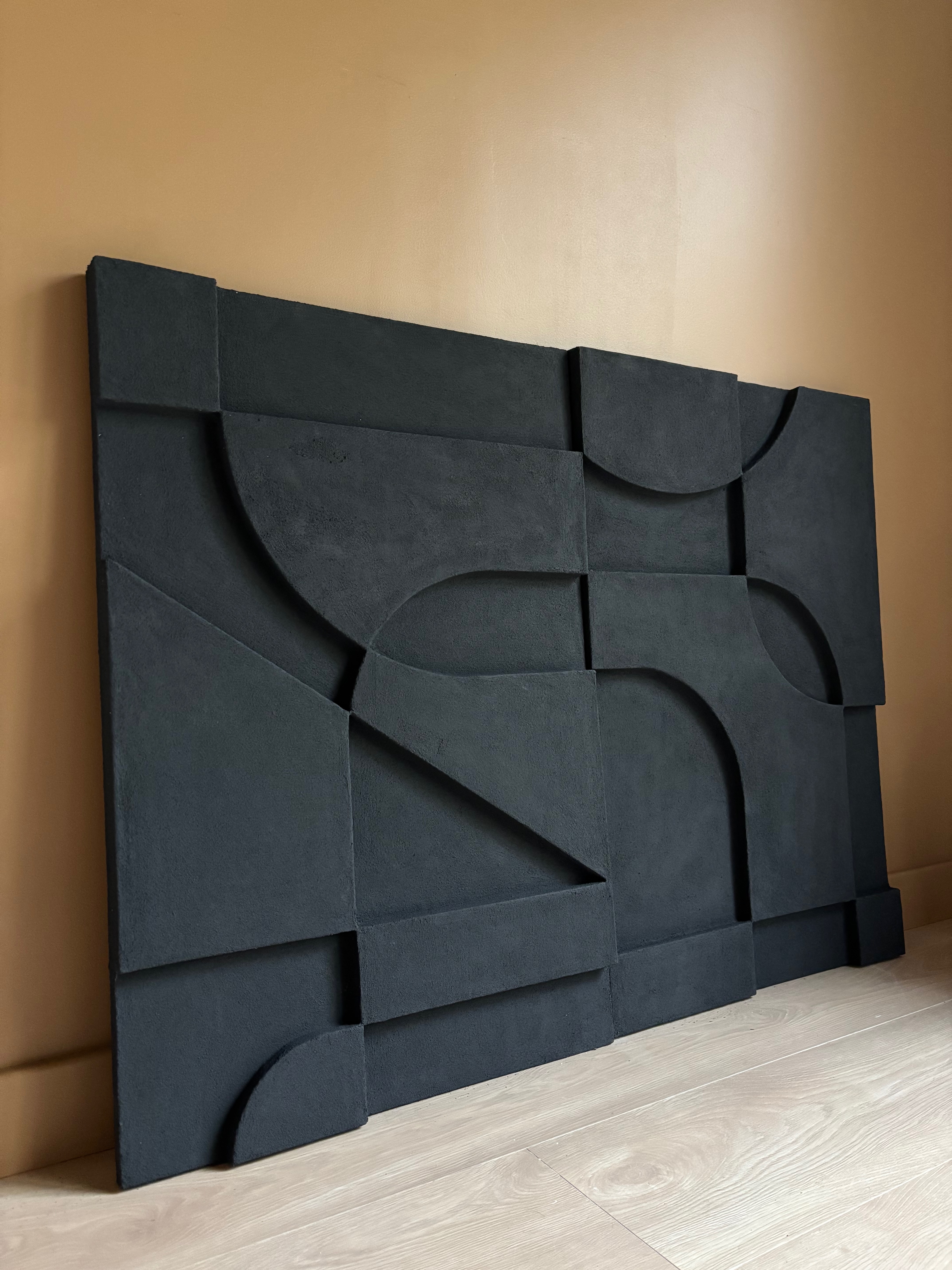 SHAPES COLLECTED no2, DIPTYCH I CHARCOAL