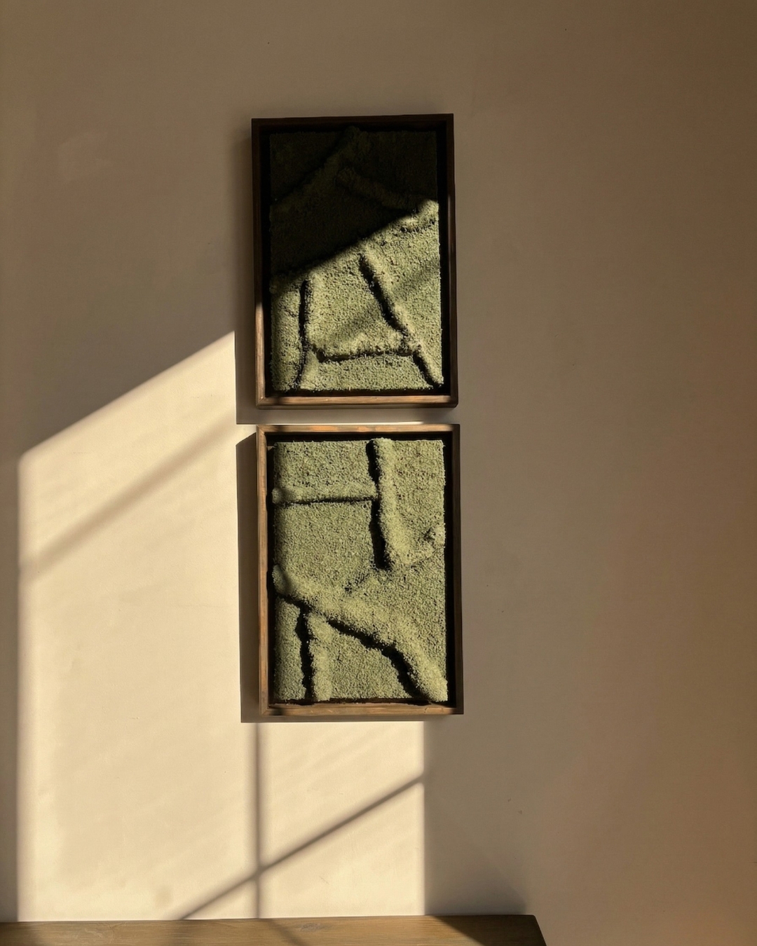 LES ARBRES no1, diptych