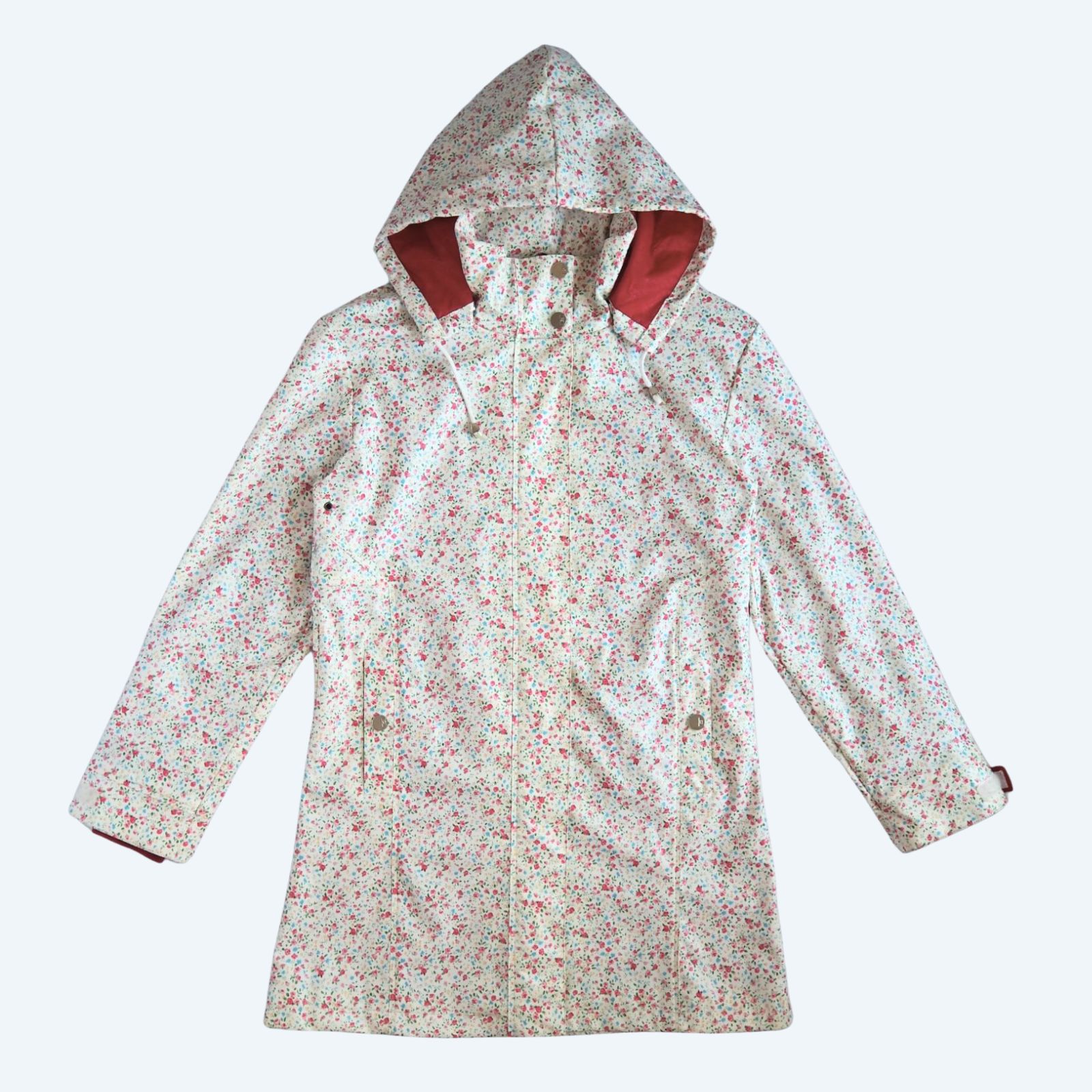 Kurtka przeciwdeszczowa w kwiaty Sos Jensen 