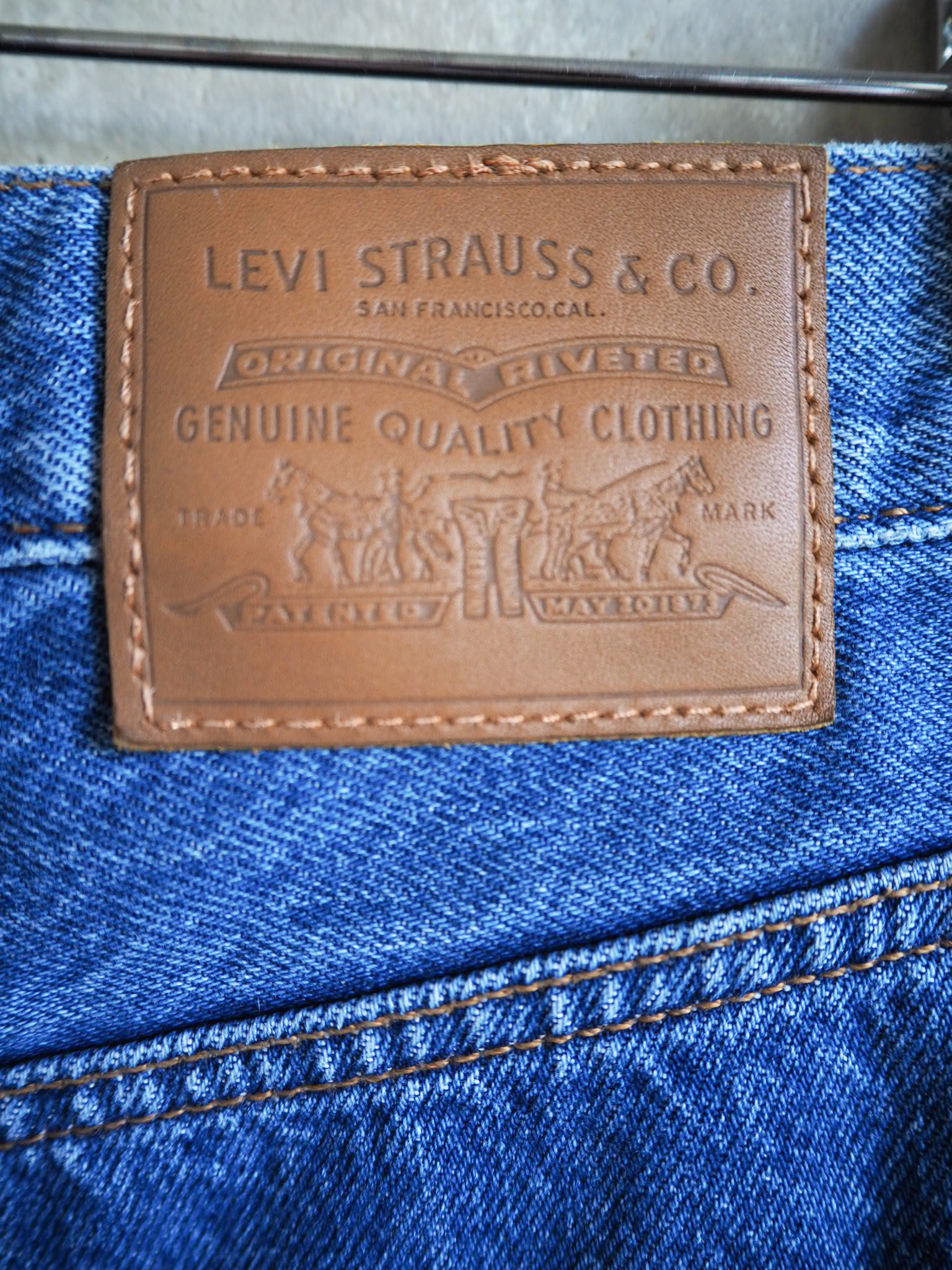 Dżinsowa spódnica Levi's Bawełna