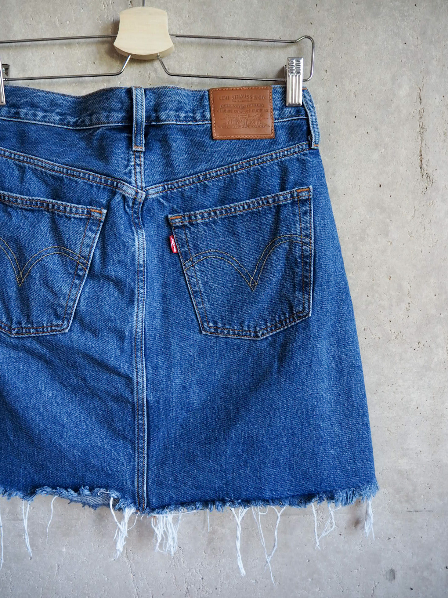 Dżinsowa spódnica Levi's Bawełna