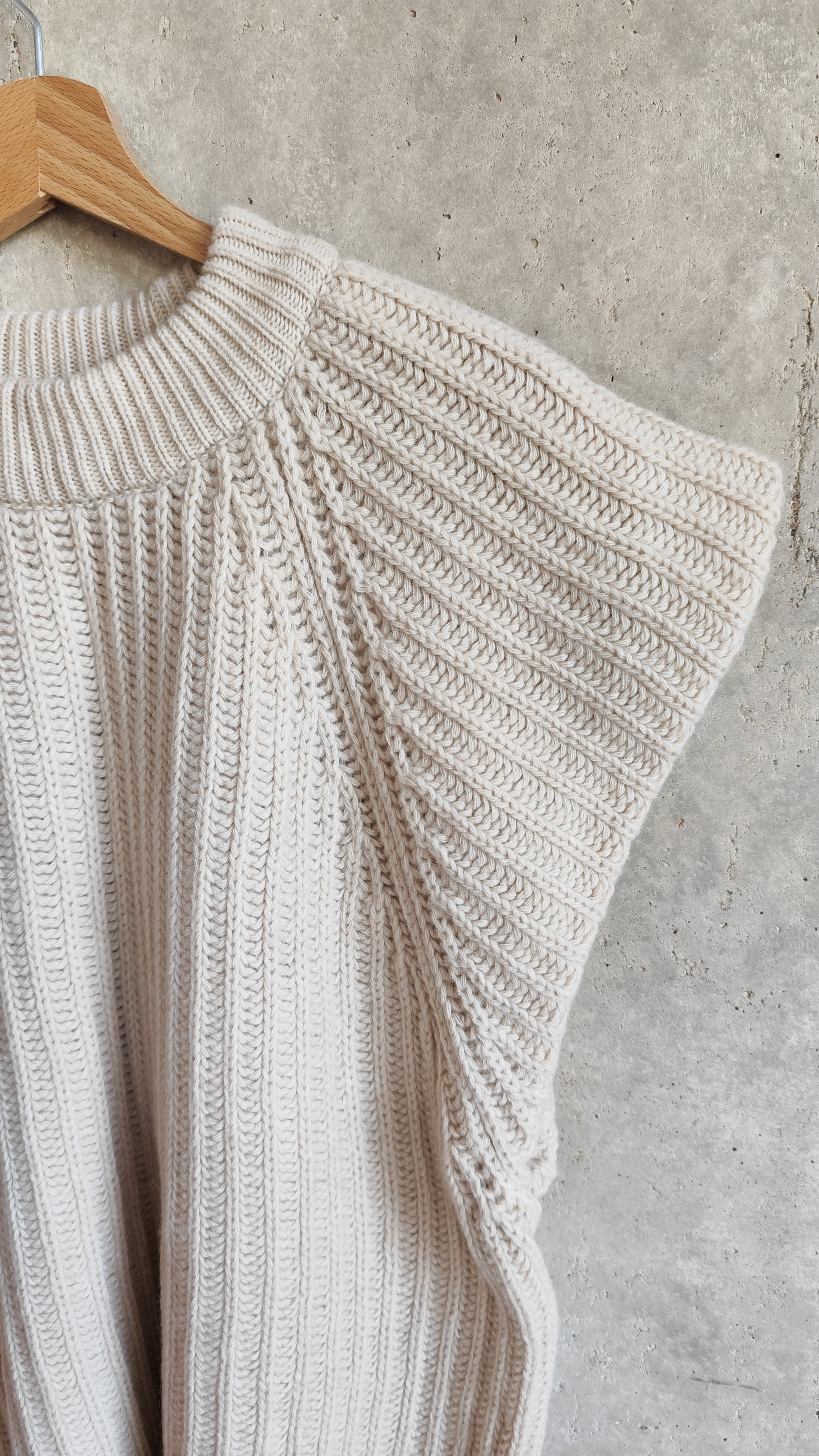 Kamizelka wełniana oversize Gina Tricot 100% wełna