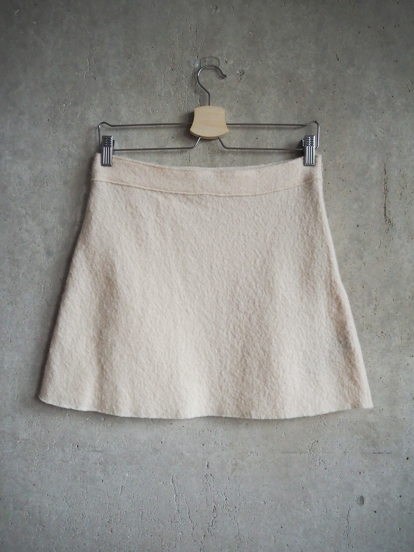 Mini spódnica Zara 100% Wełna