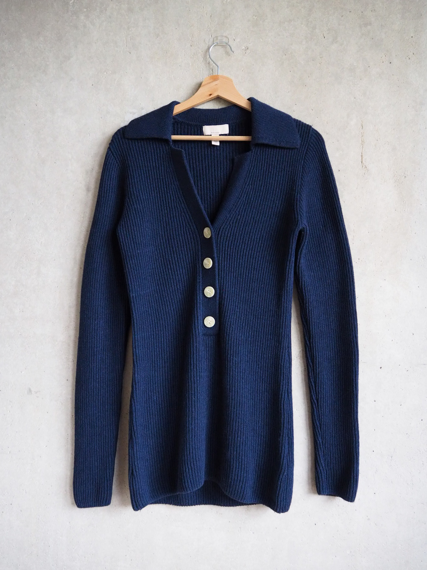 Sweter z kołnierzykiem H&M Premium Wełna Jak