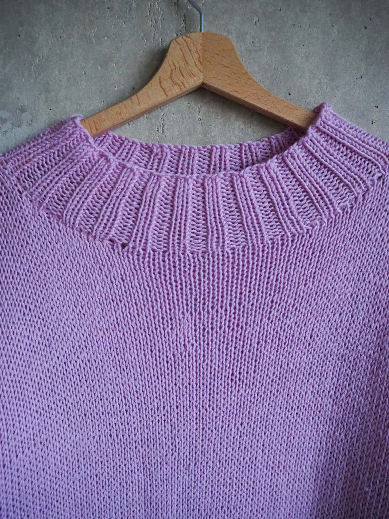 Długi sweter Wełna merino