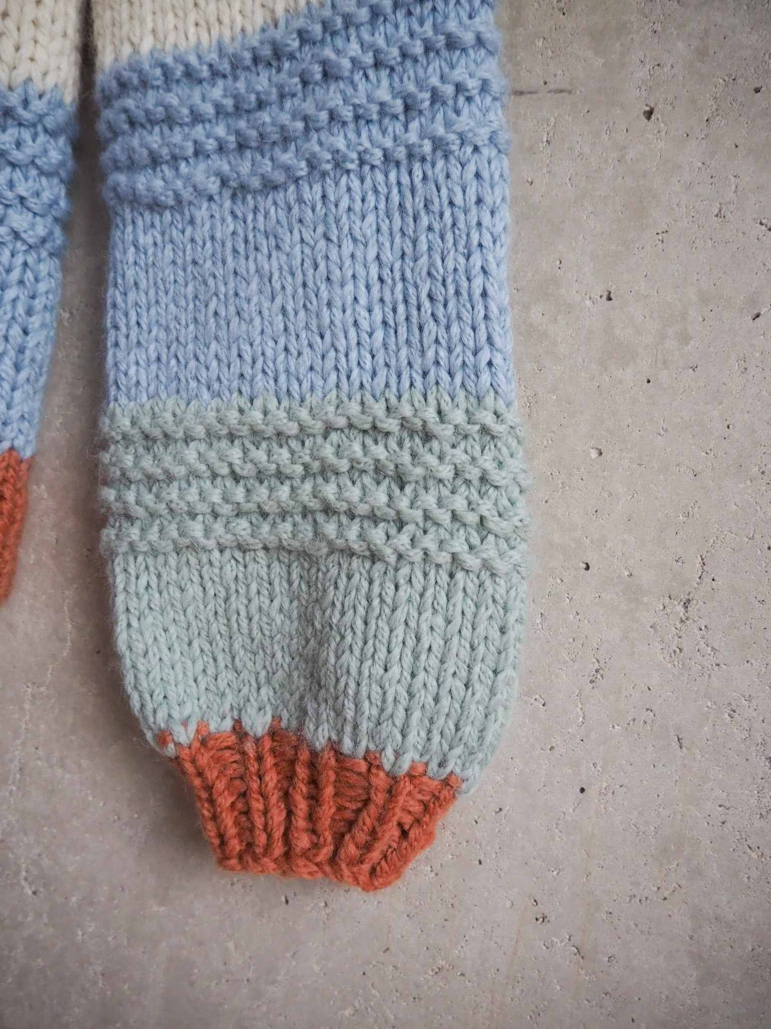 Sweter w pasy Wełna