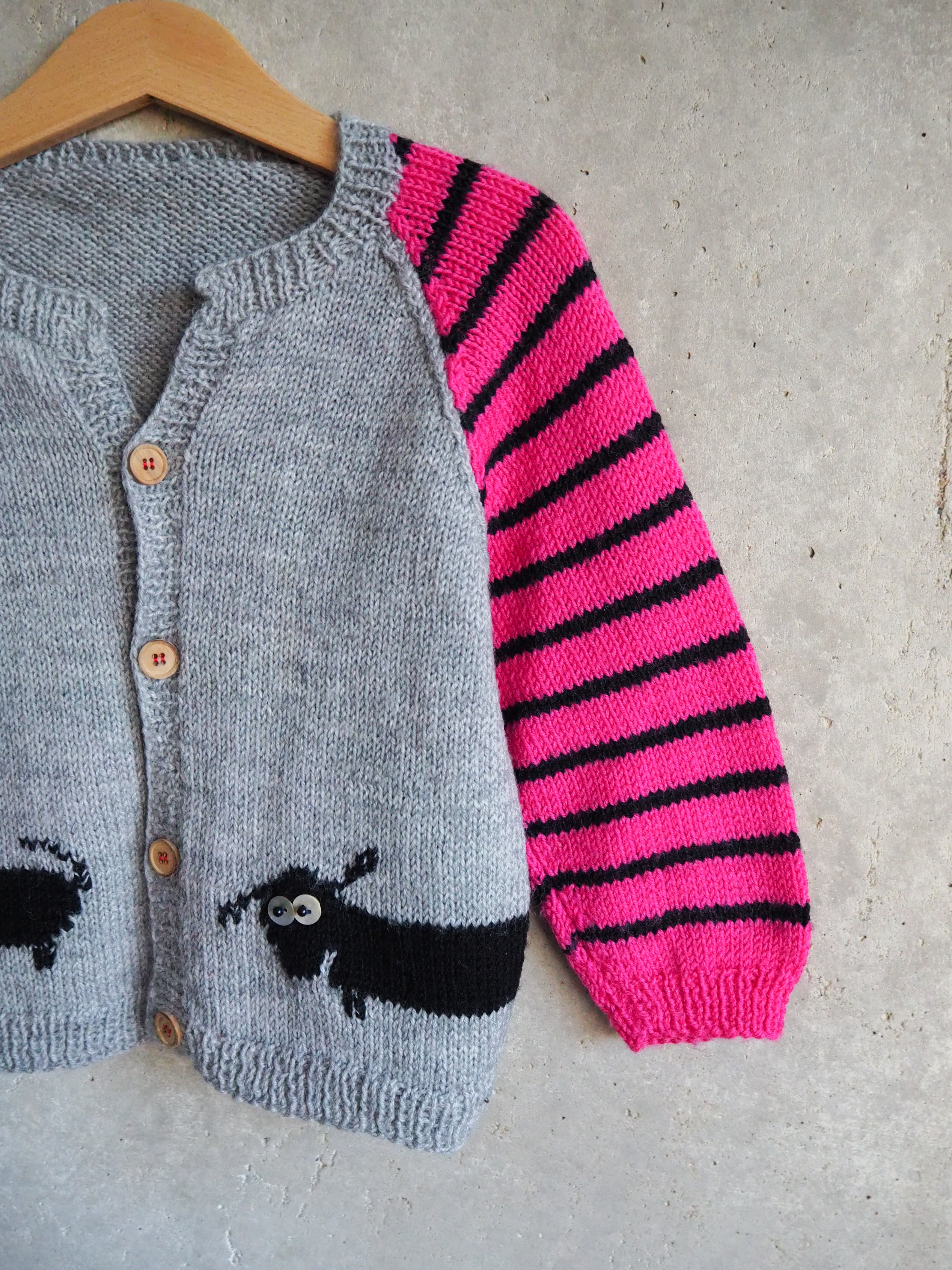 Kardigan z jamnikiem Wełna