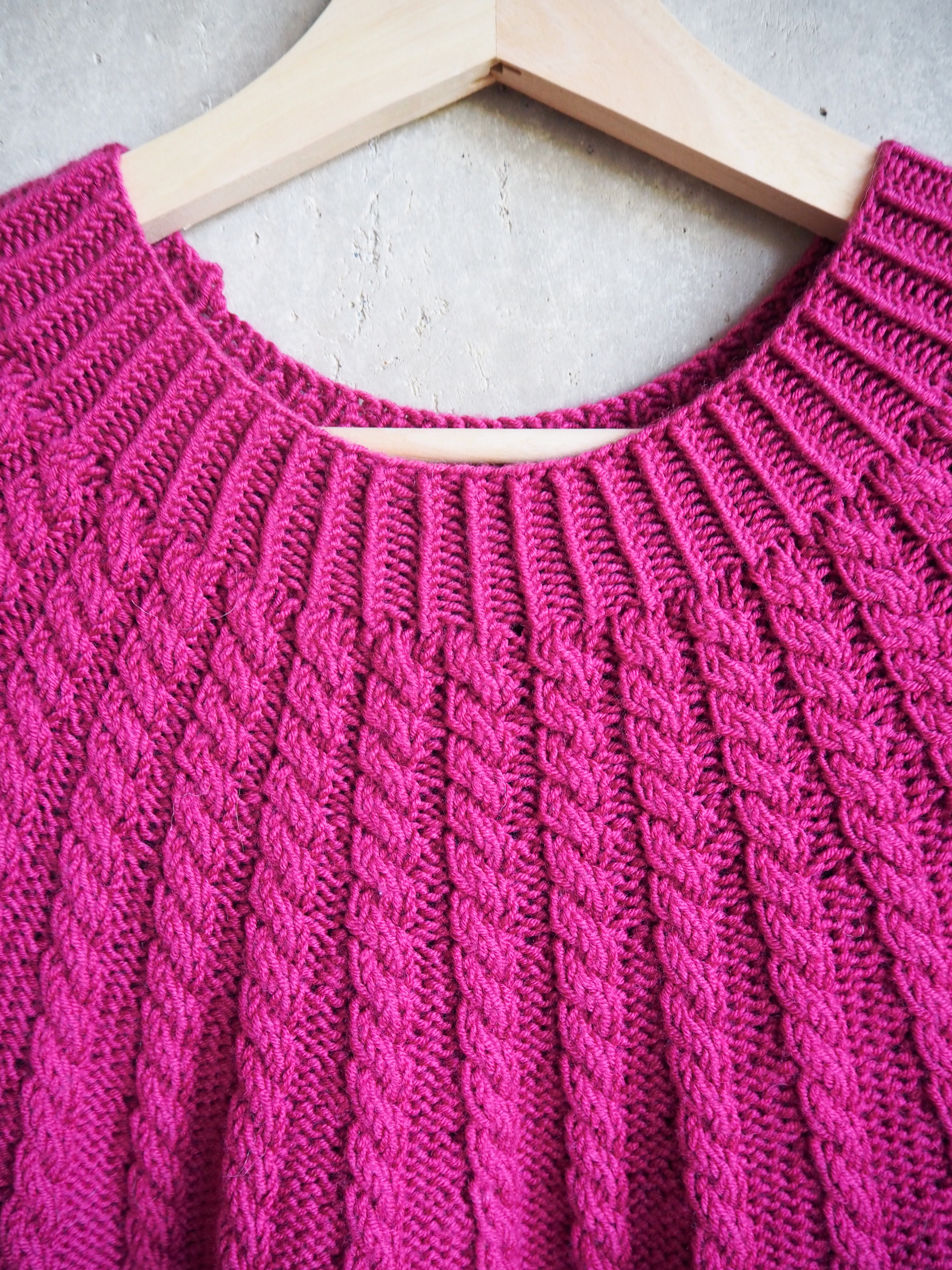 Sweter z krótkim rękawem Wełna merino