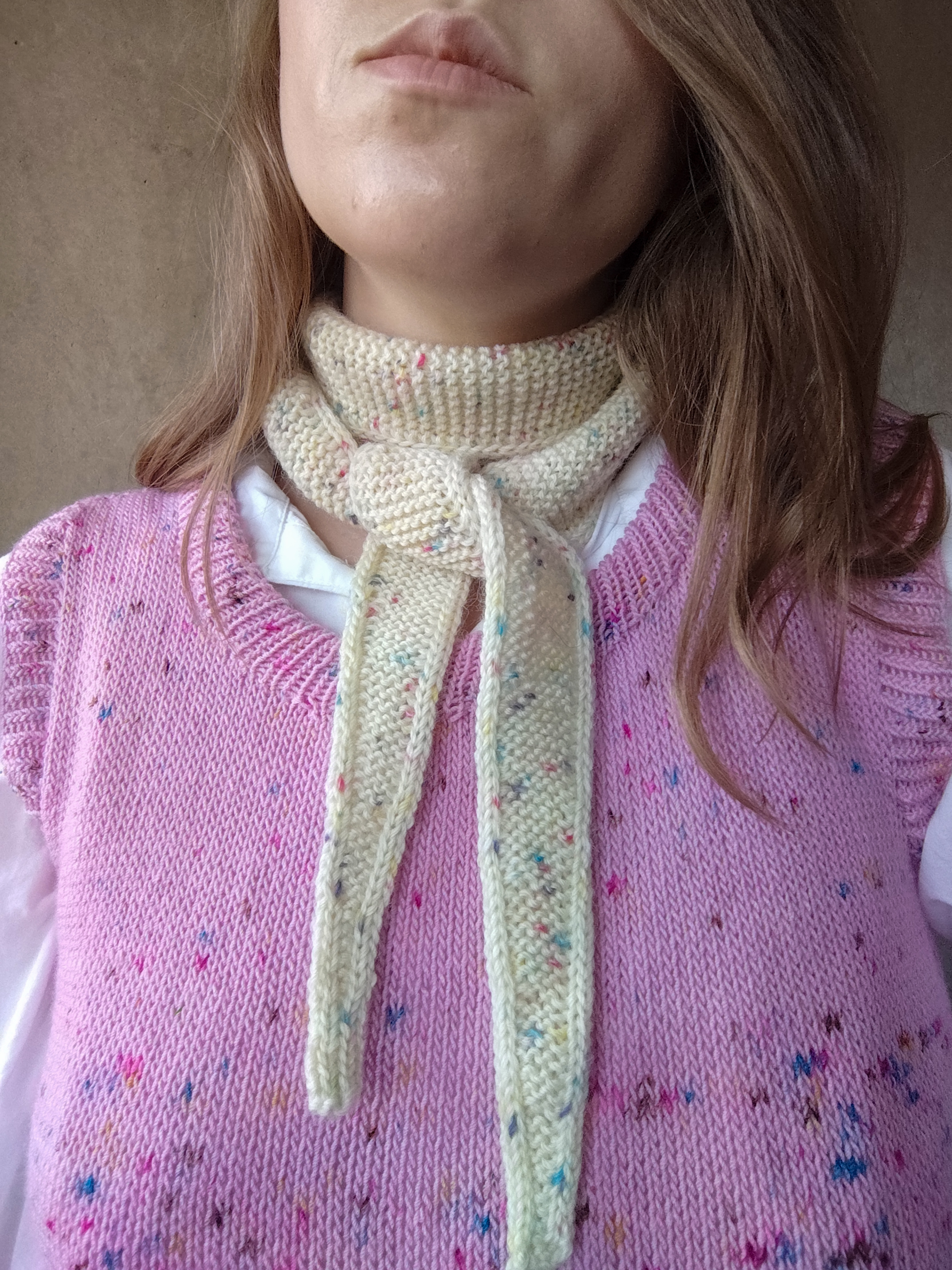 Szalik konfetti Wełna