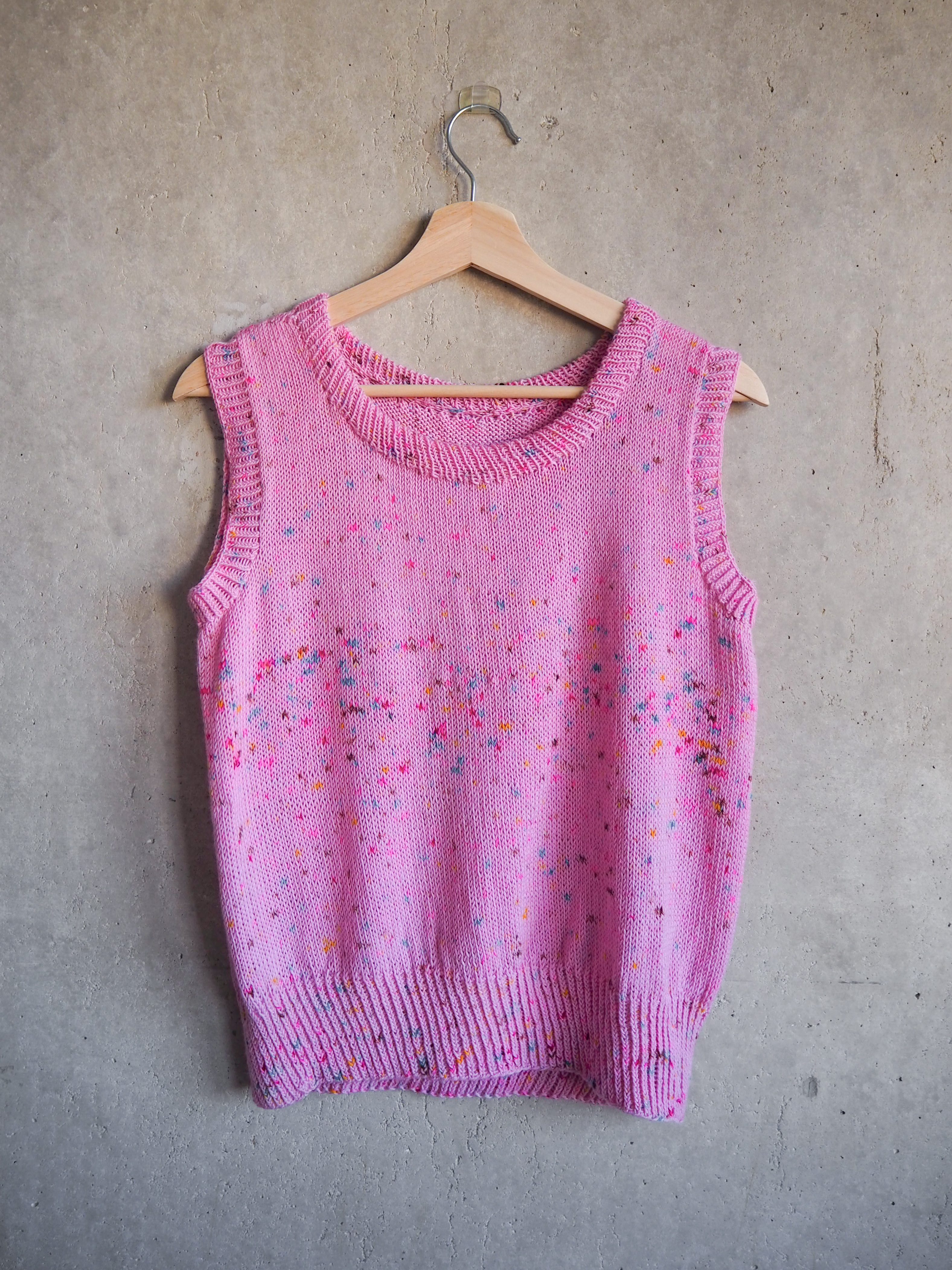 Kamizelka konfetti Wełna merino