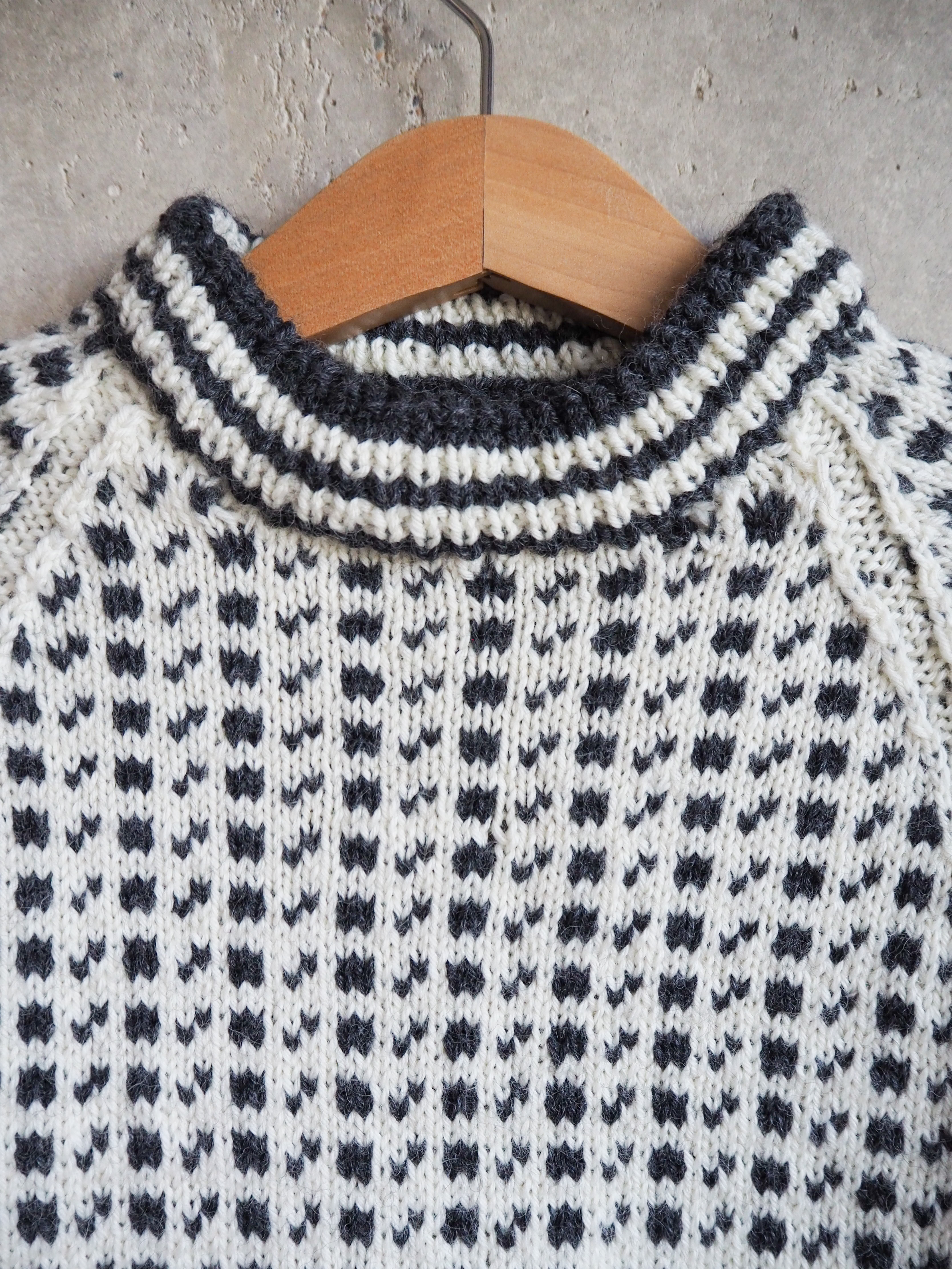 Norweski sweter Wełna