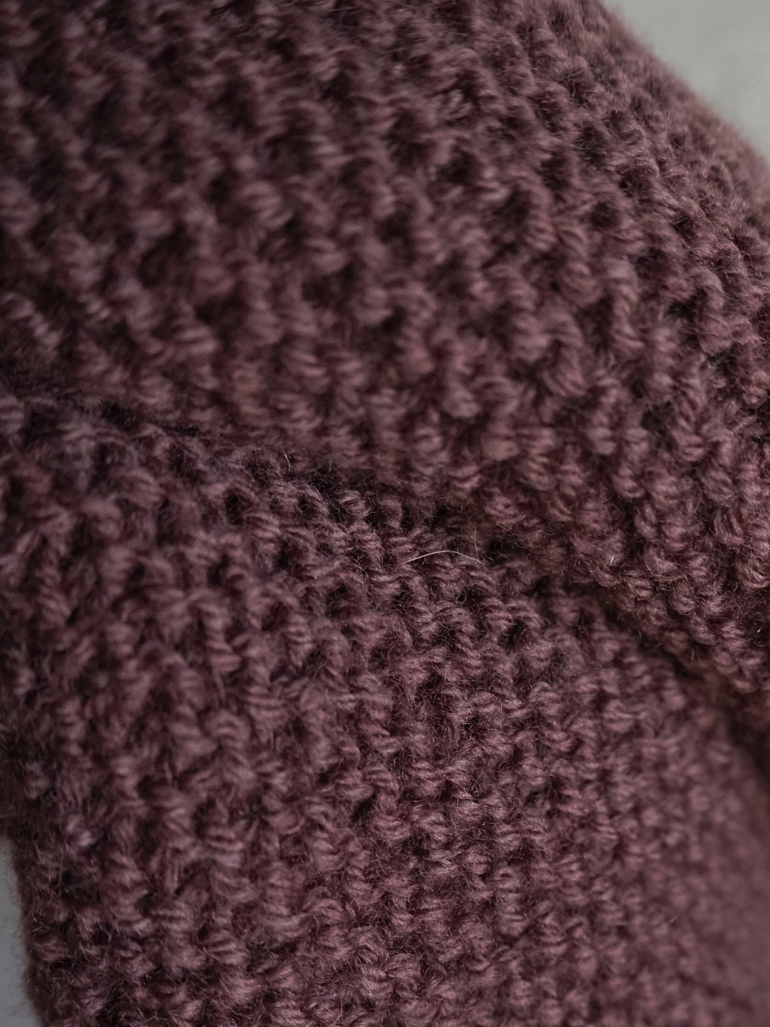 Szalik z kapturem Wełna