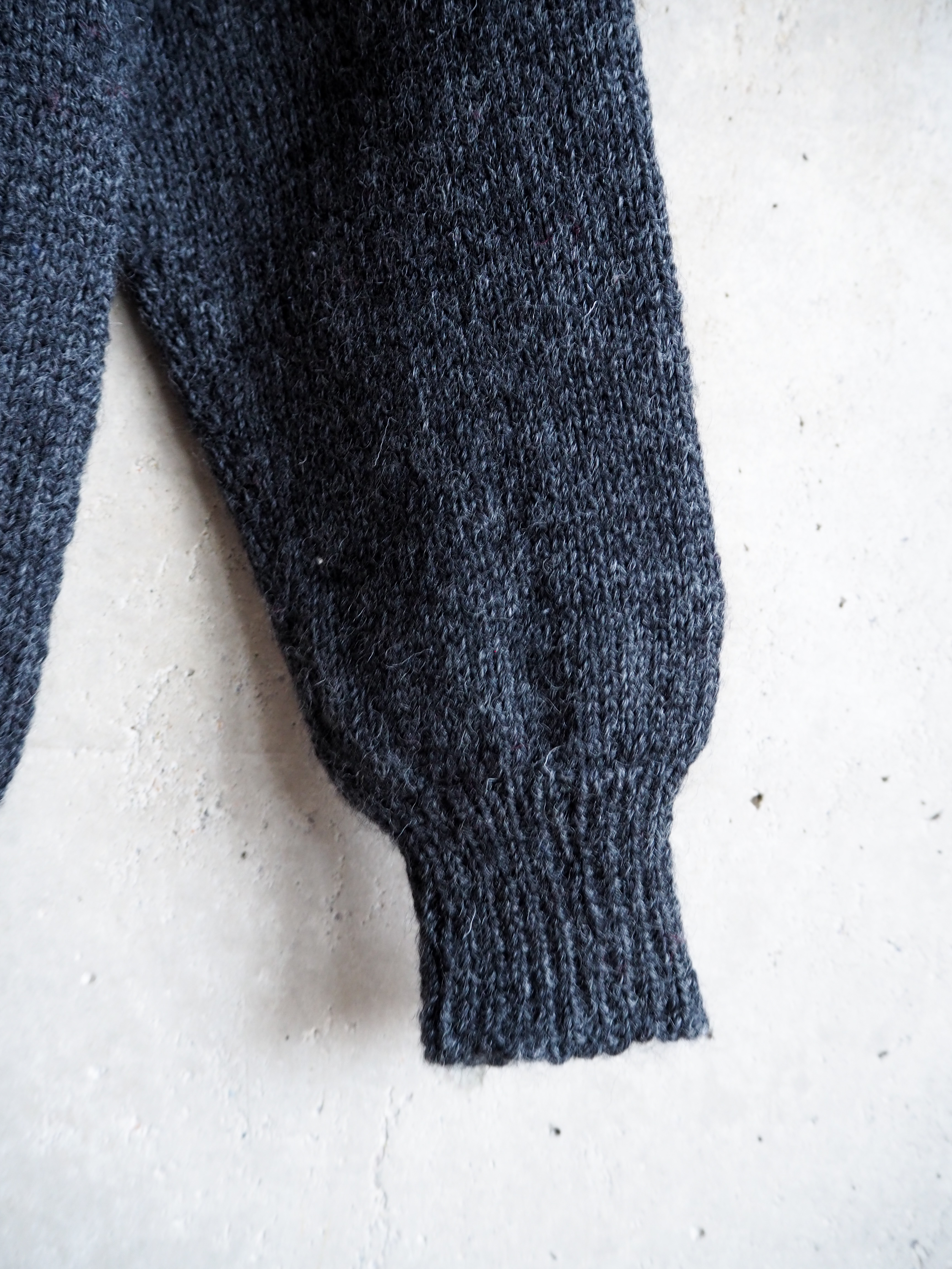 Sweter w norweskie wzory Wełna