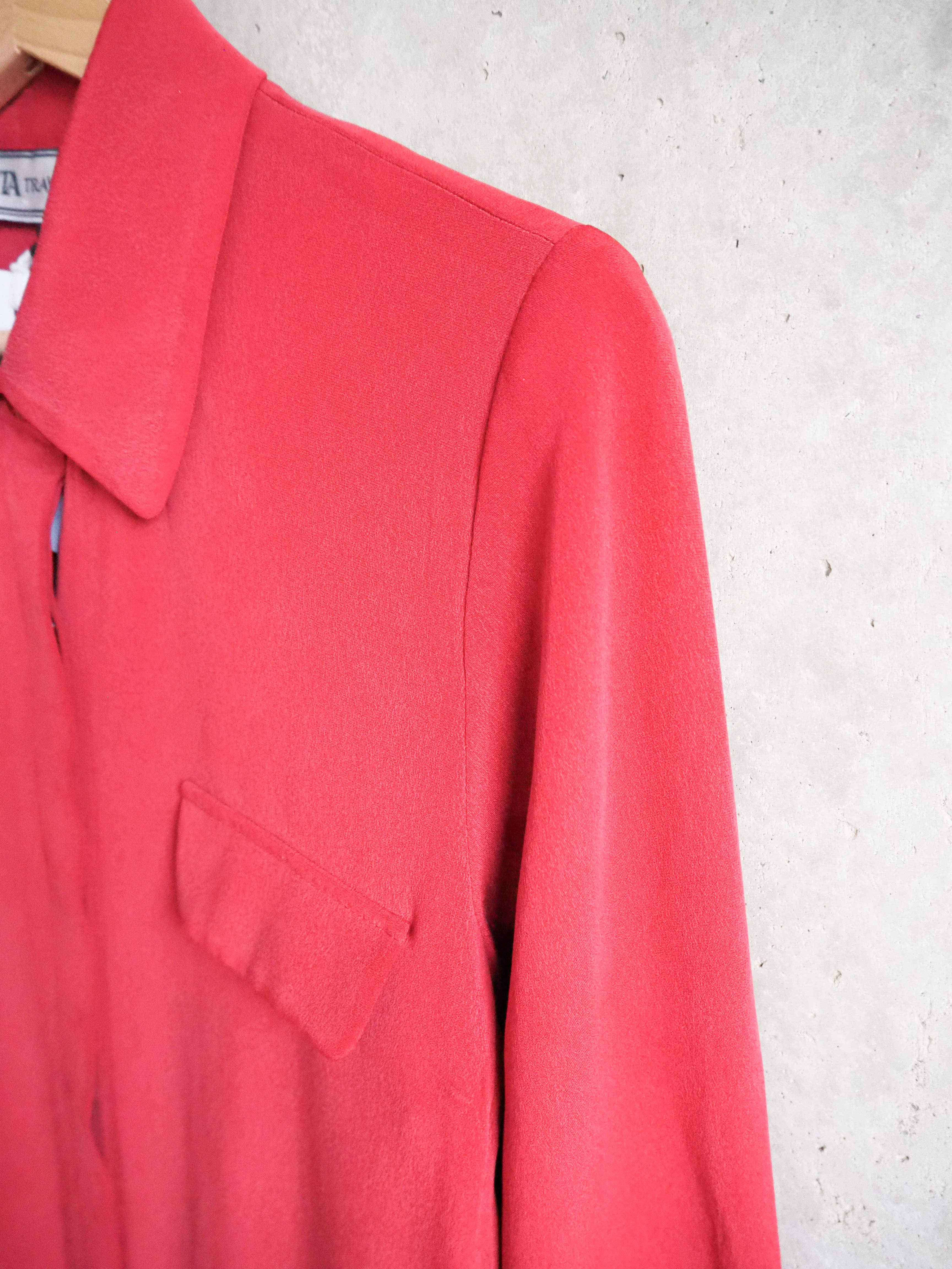 Bluzka Vintage Jedwab