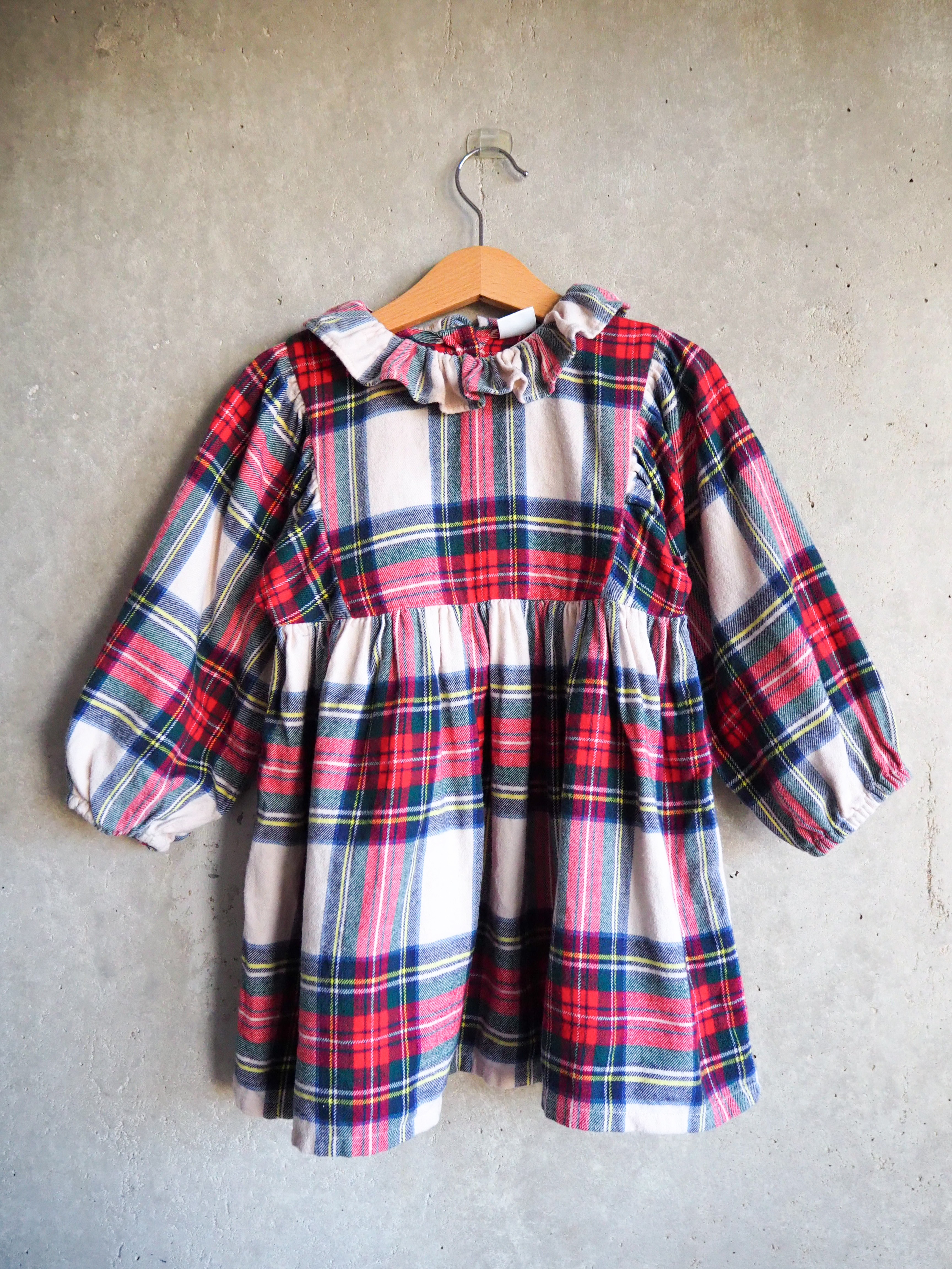 Sukienka w kratę Next Bawełna