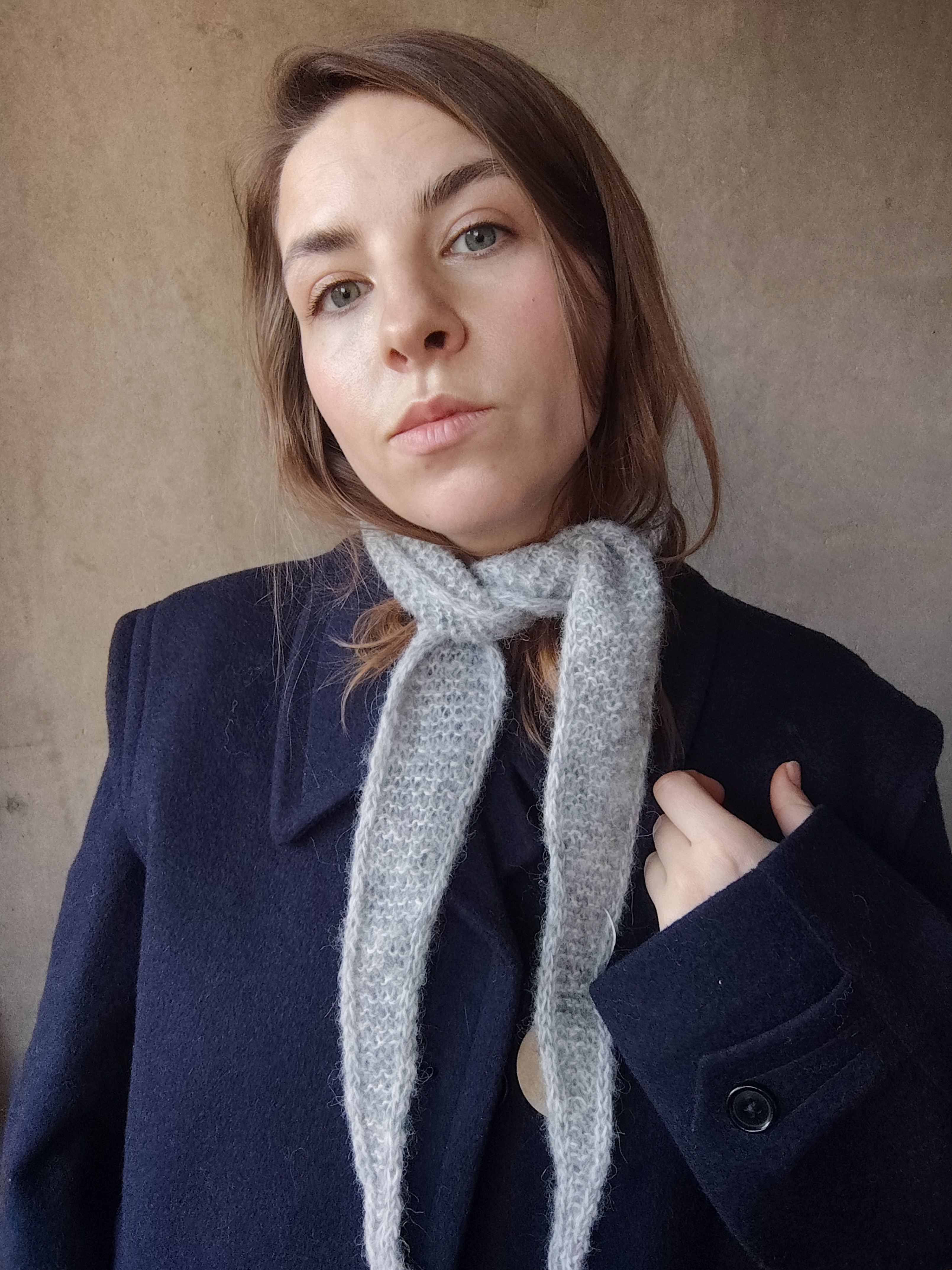 Szalik Alpaka Bawełna