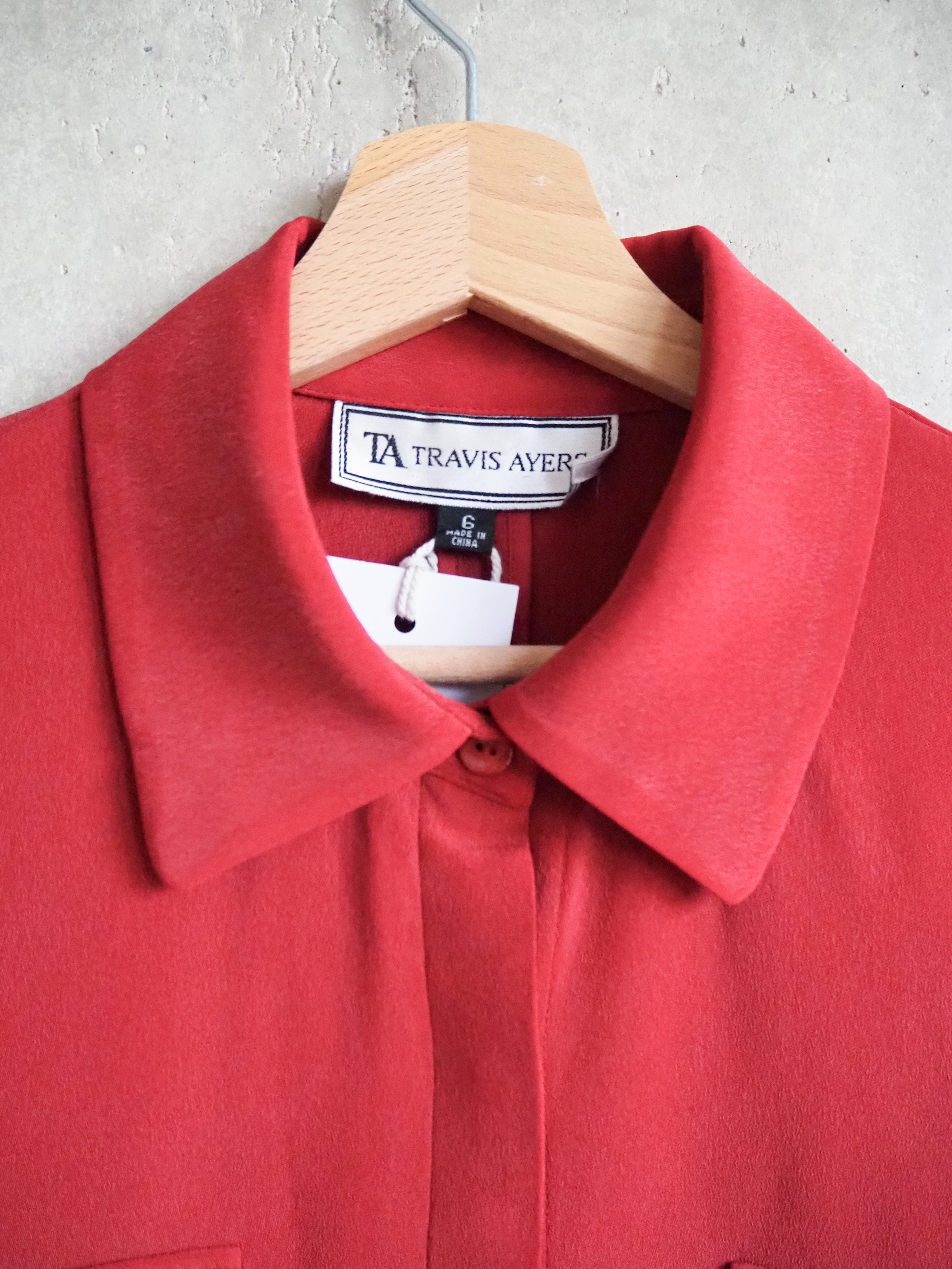 Bluzka Vintage Jedwab