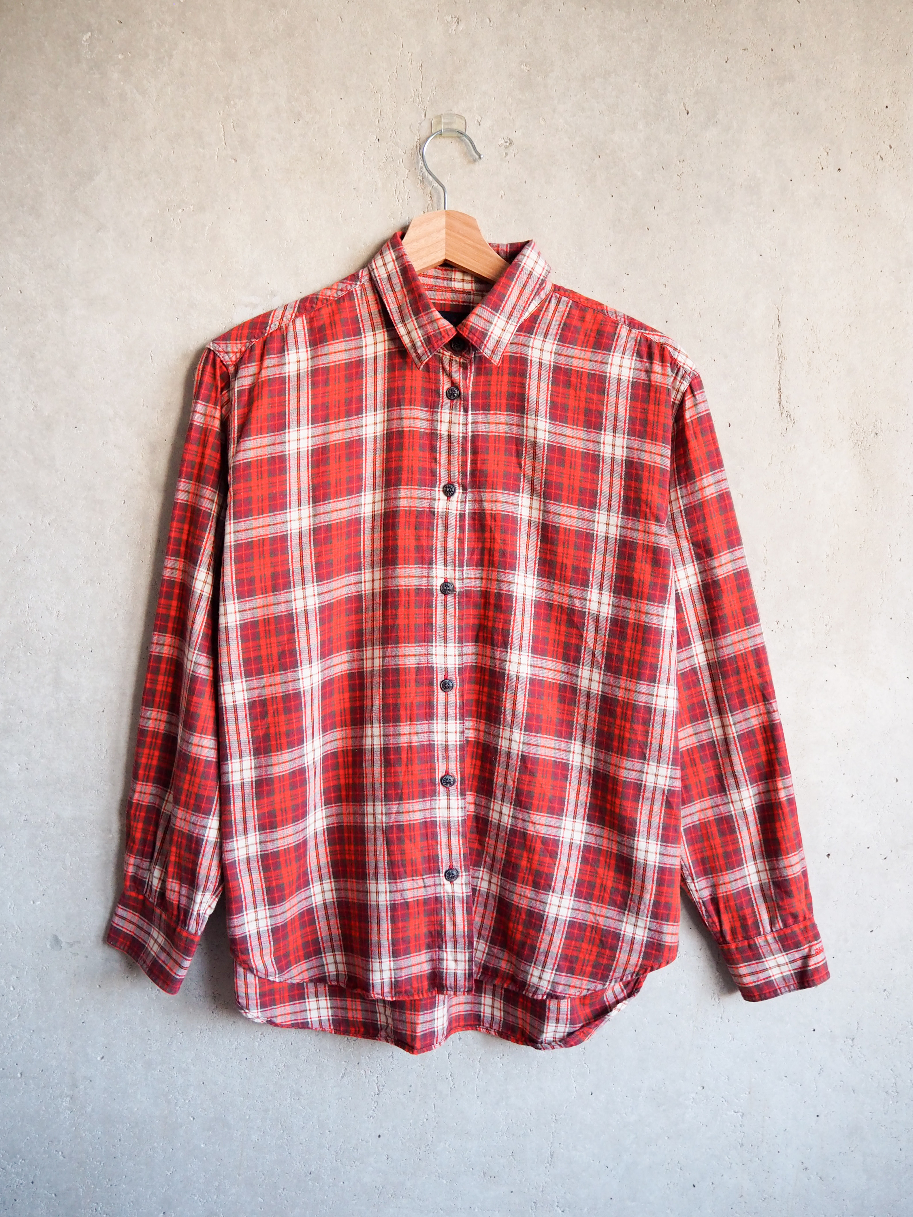 Koszula w kratę Vintage Red Green