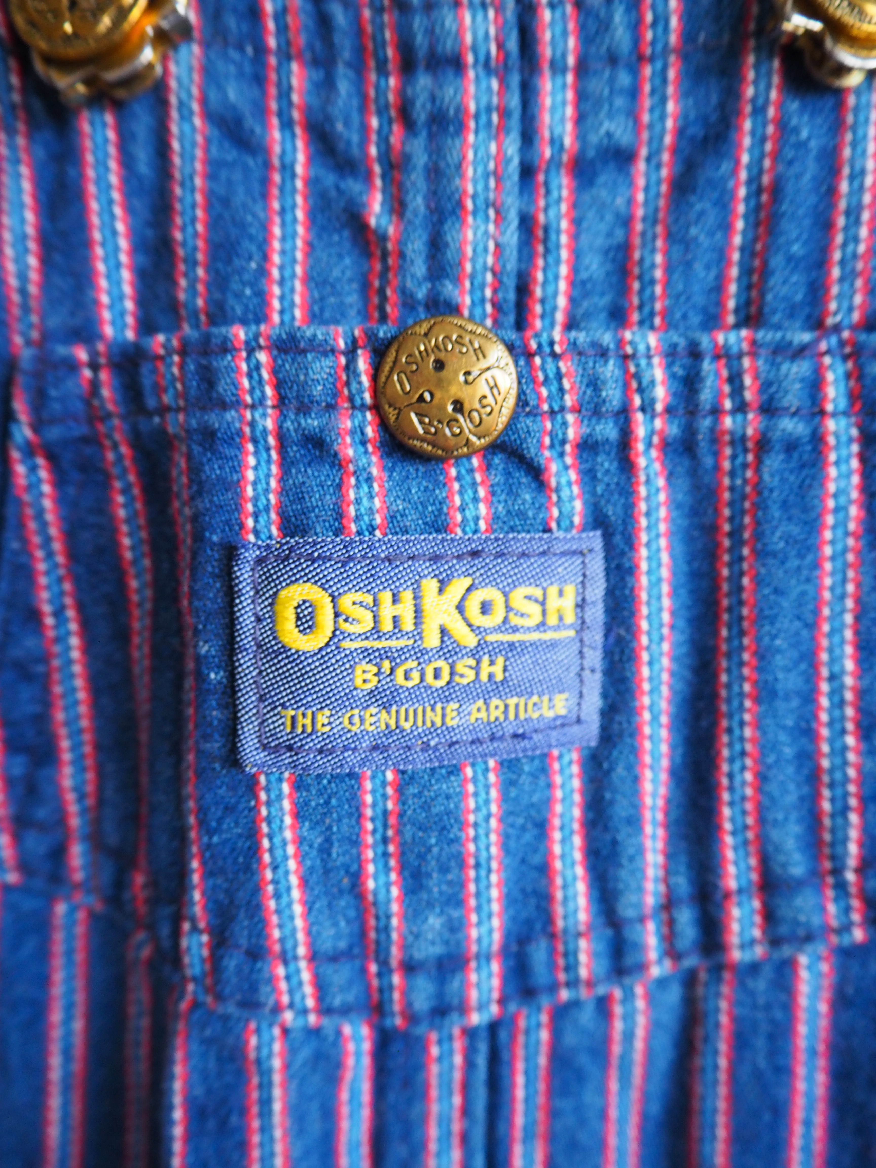 Ogrodniczki Vintage OshKosh Bawełna