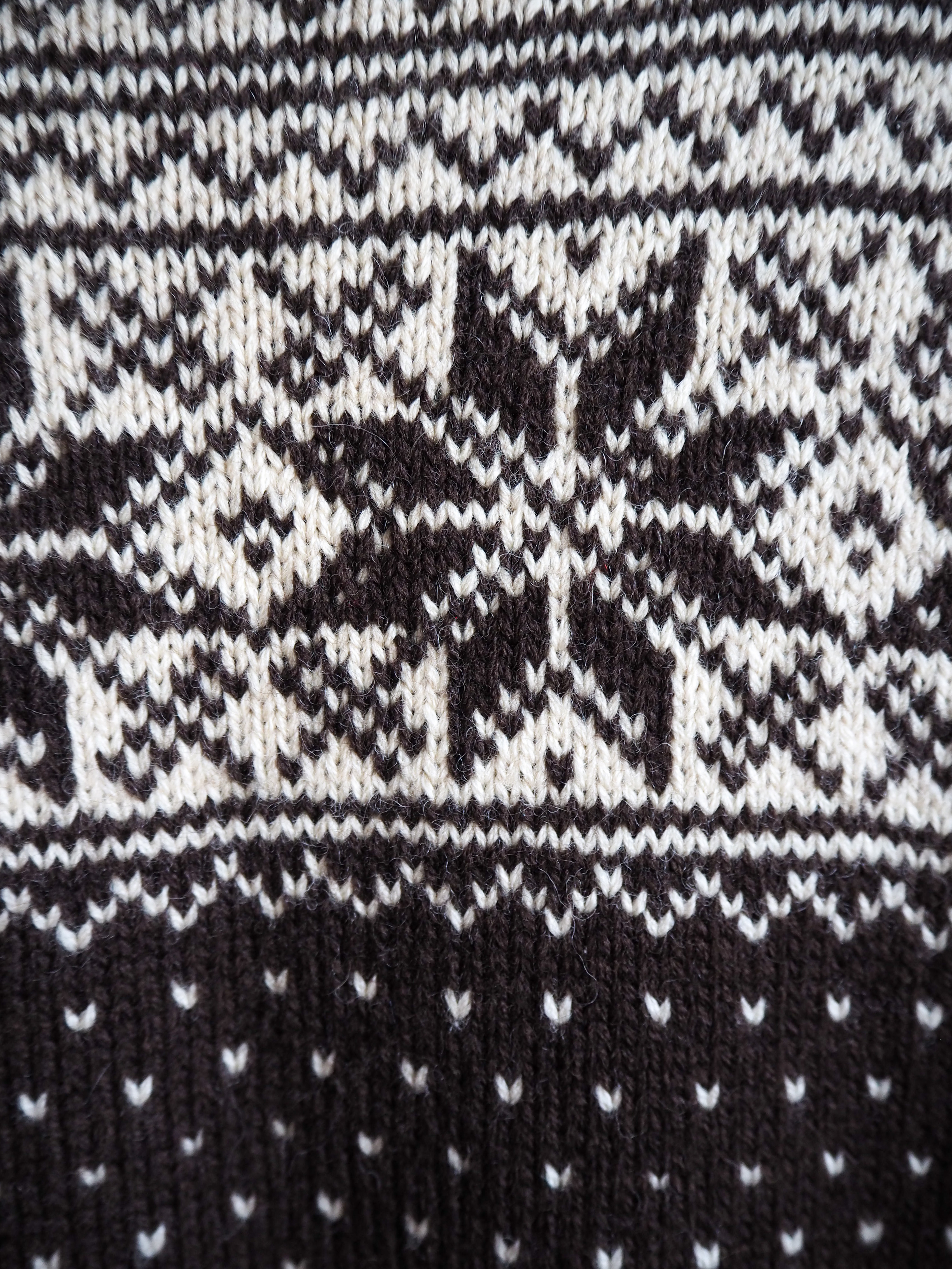 Norweski sweter Wełna