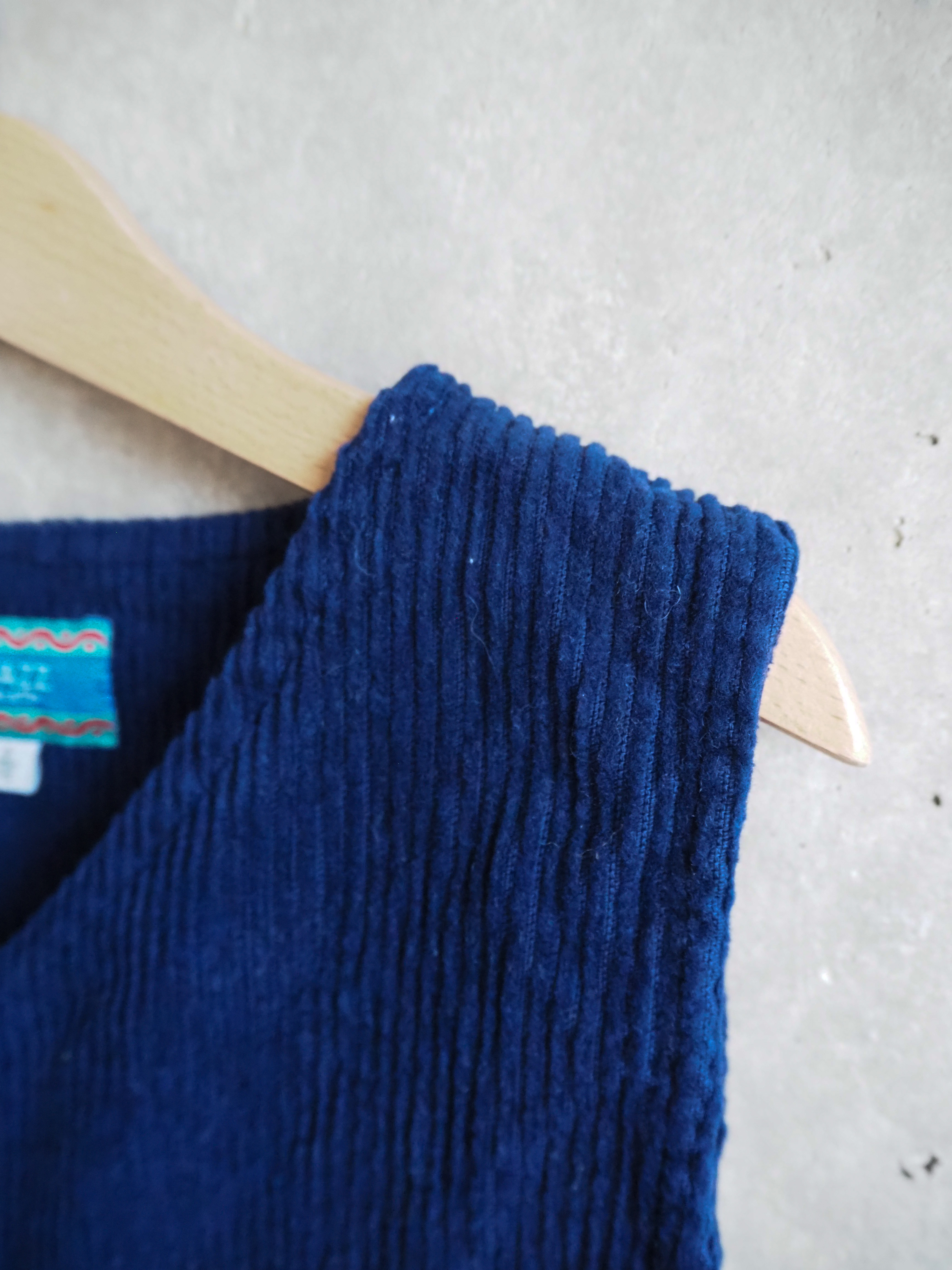 Sztruksowa kamizelka Vintage