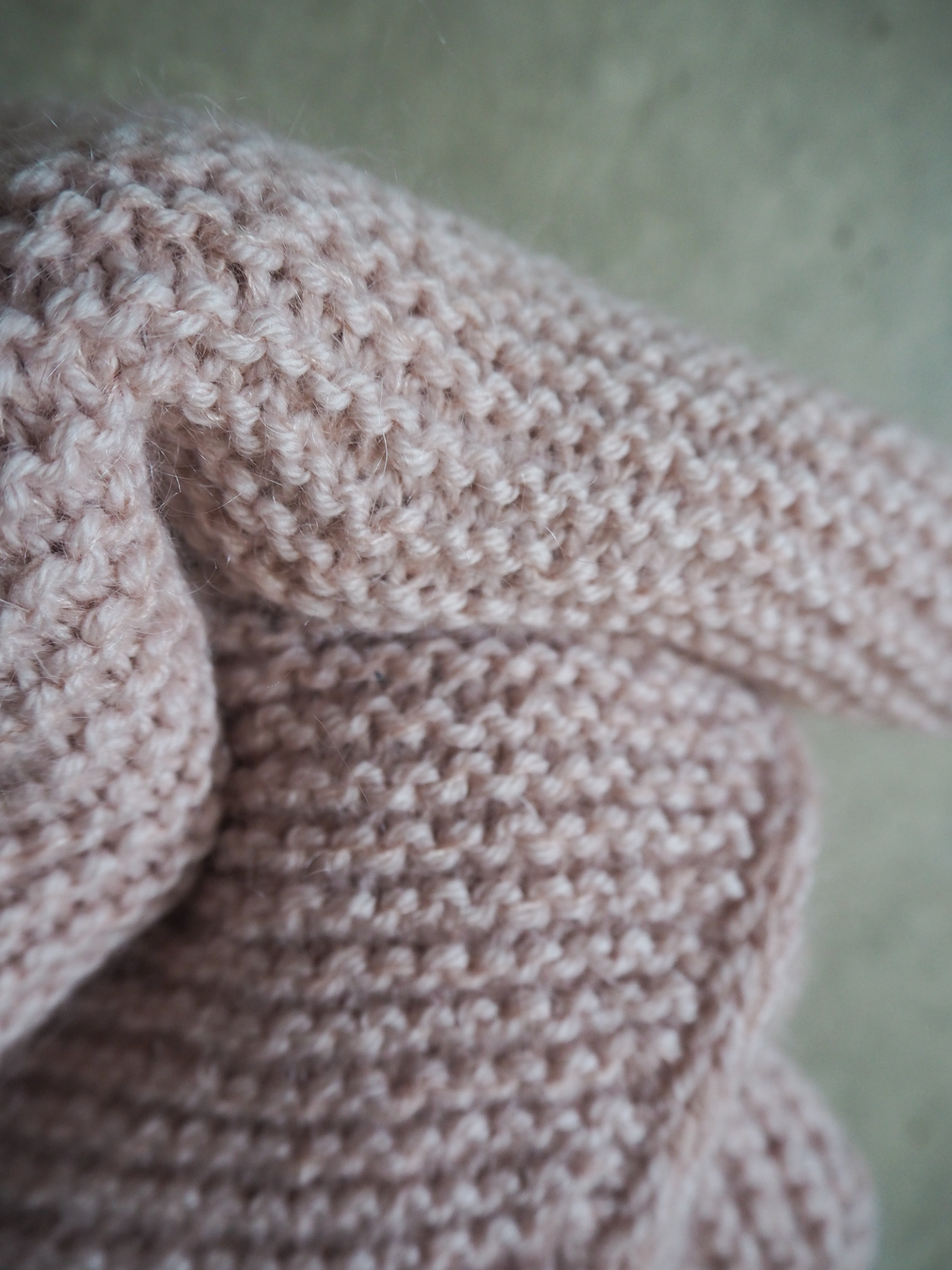 Szalik z kapturem Wełna Moher Jedwab