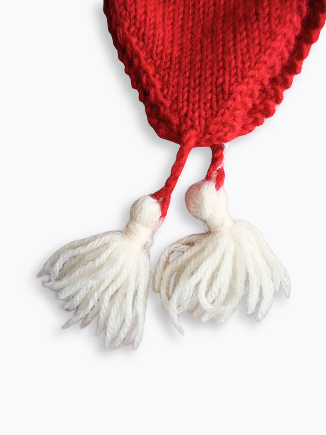 Czapka w kwiaty Wełna