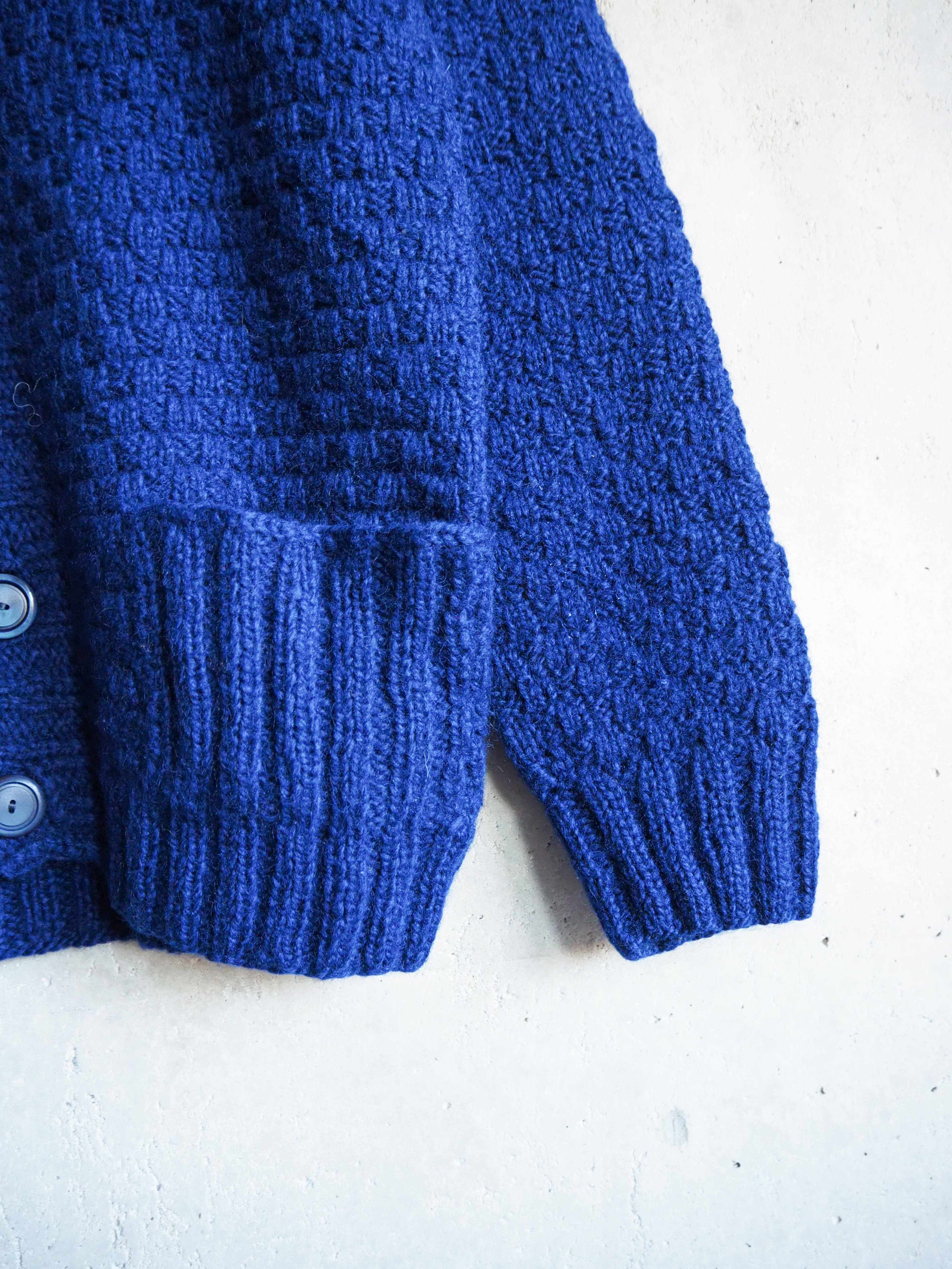 Kardigan z kołnierzykiem Wełna