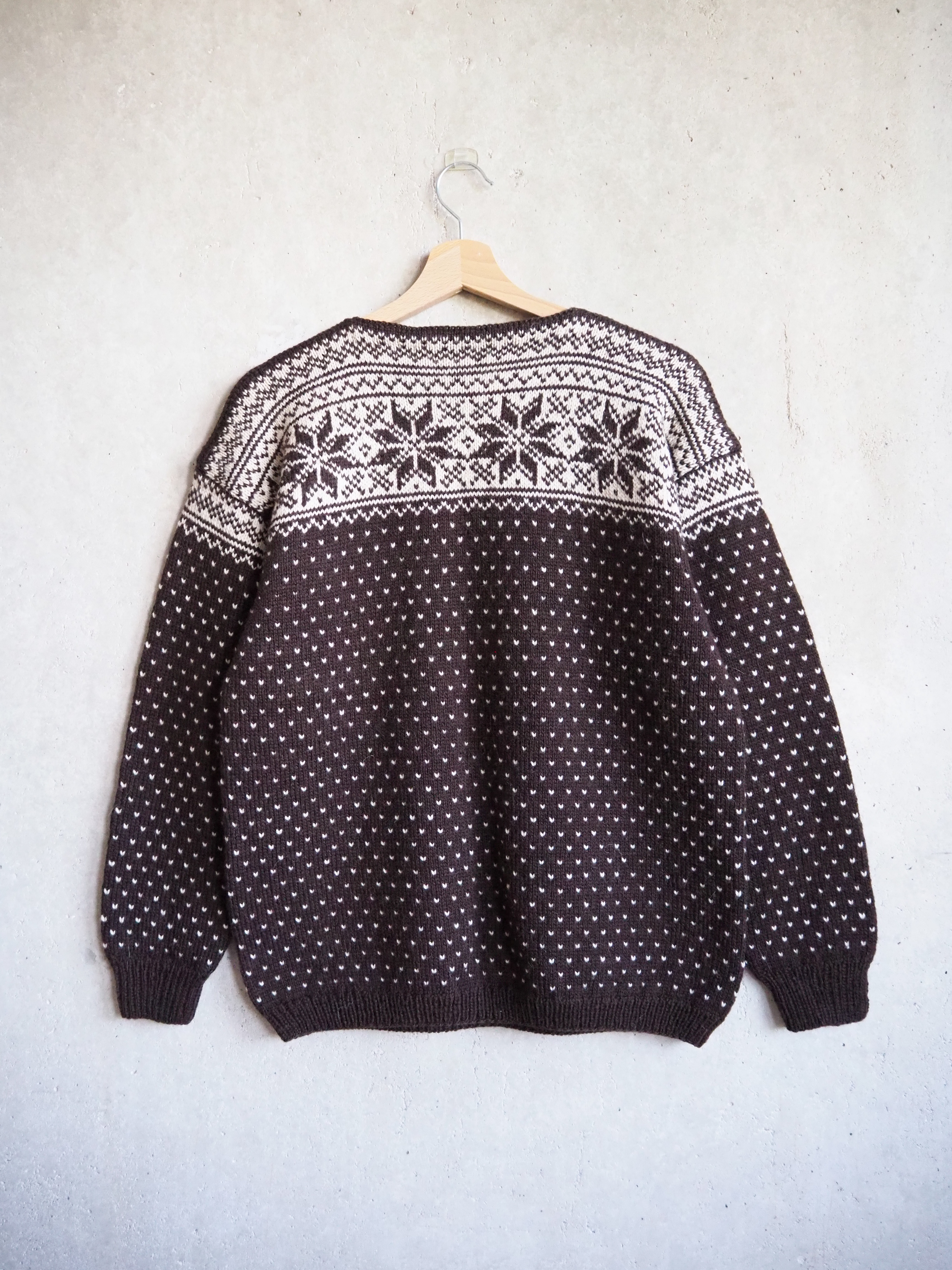 Norweski sweter Wełna
