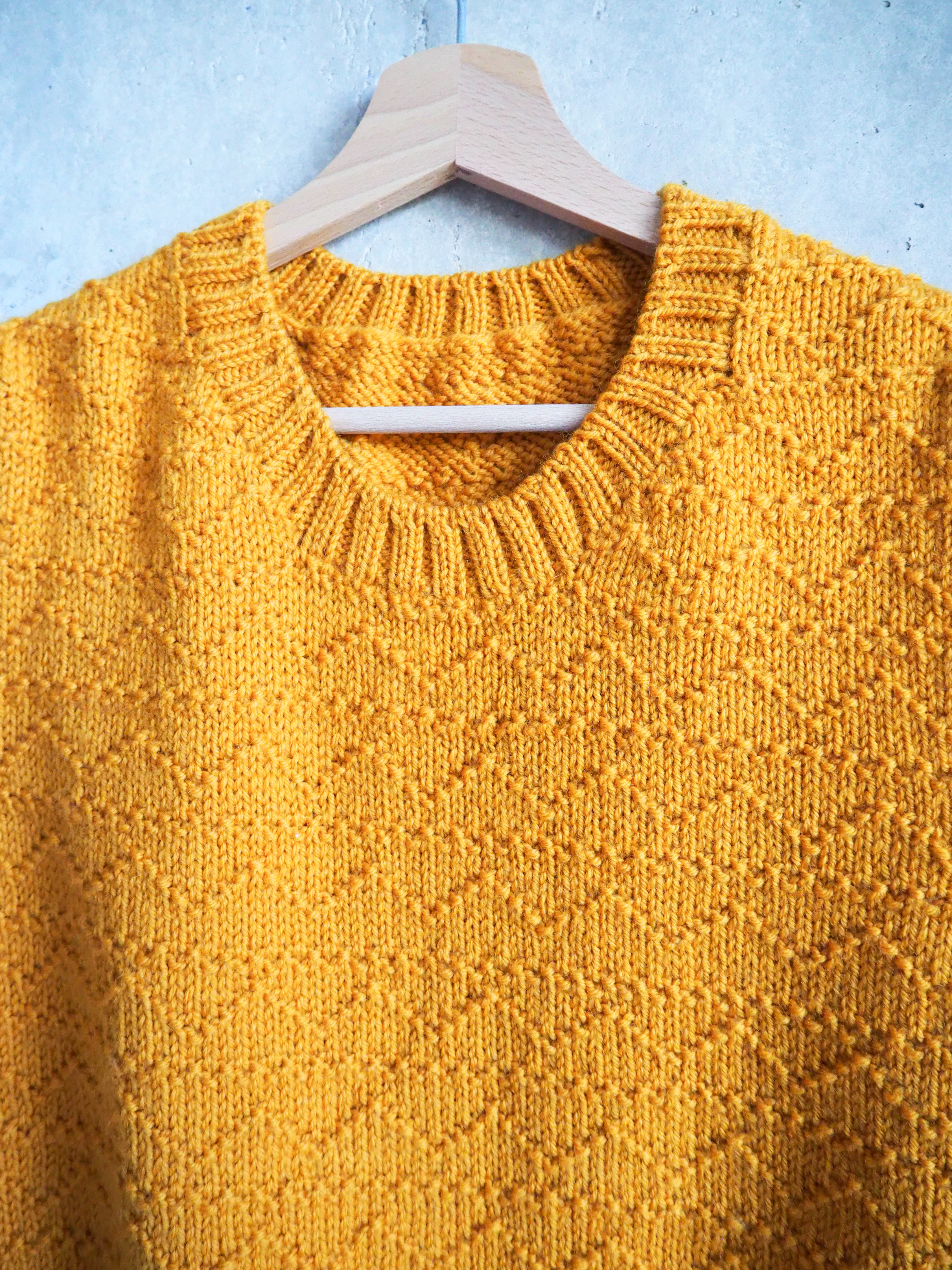 Kamizelka musztardowa Wełna