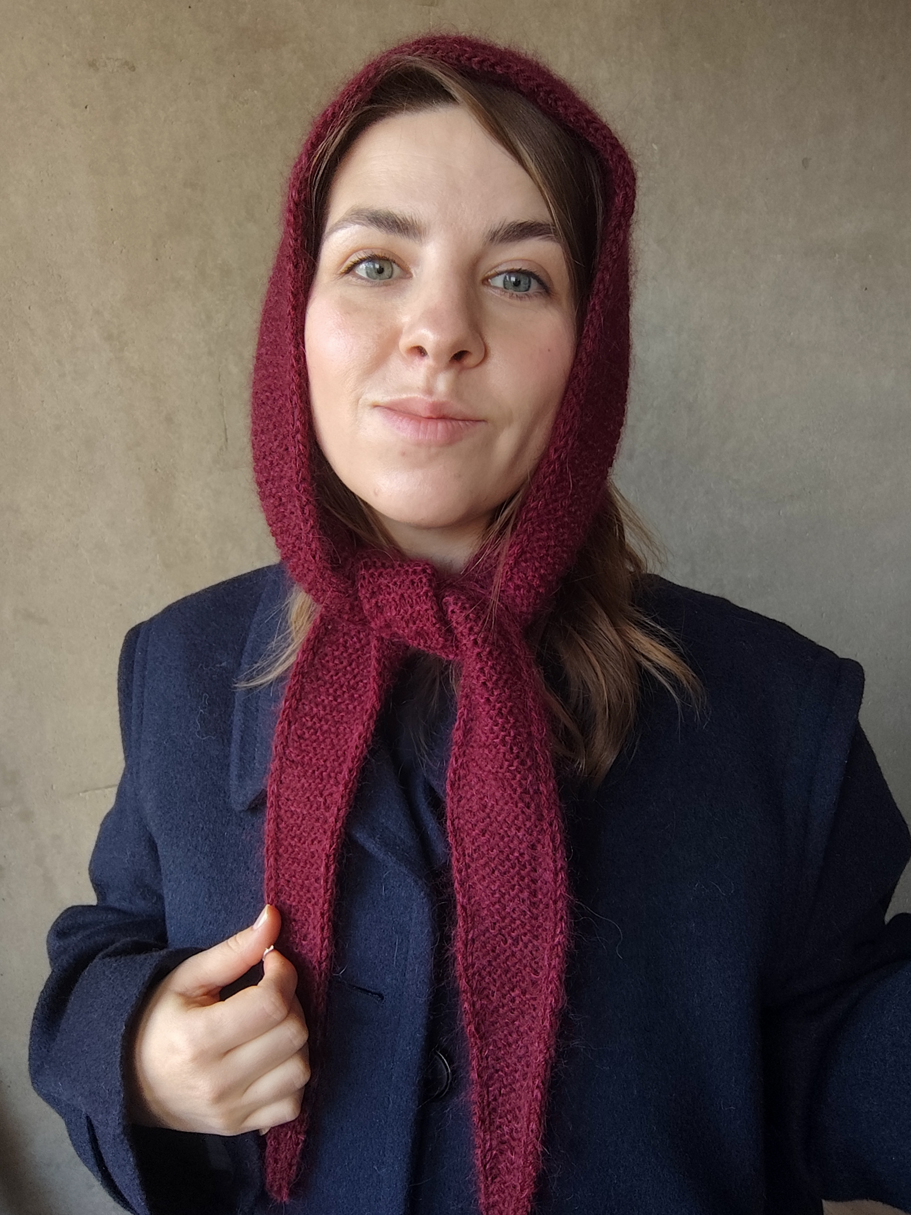 Szalik Wełna merino Kaszmir Moher Jedwab