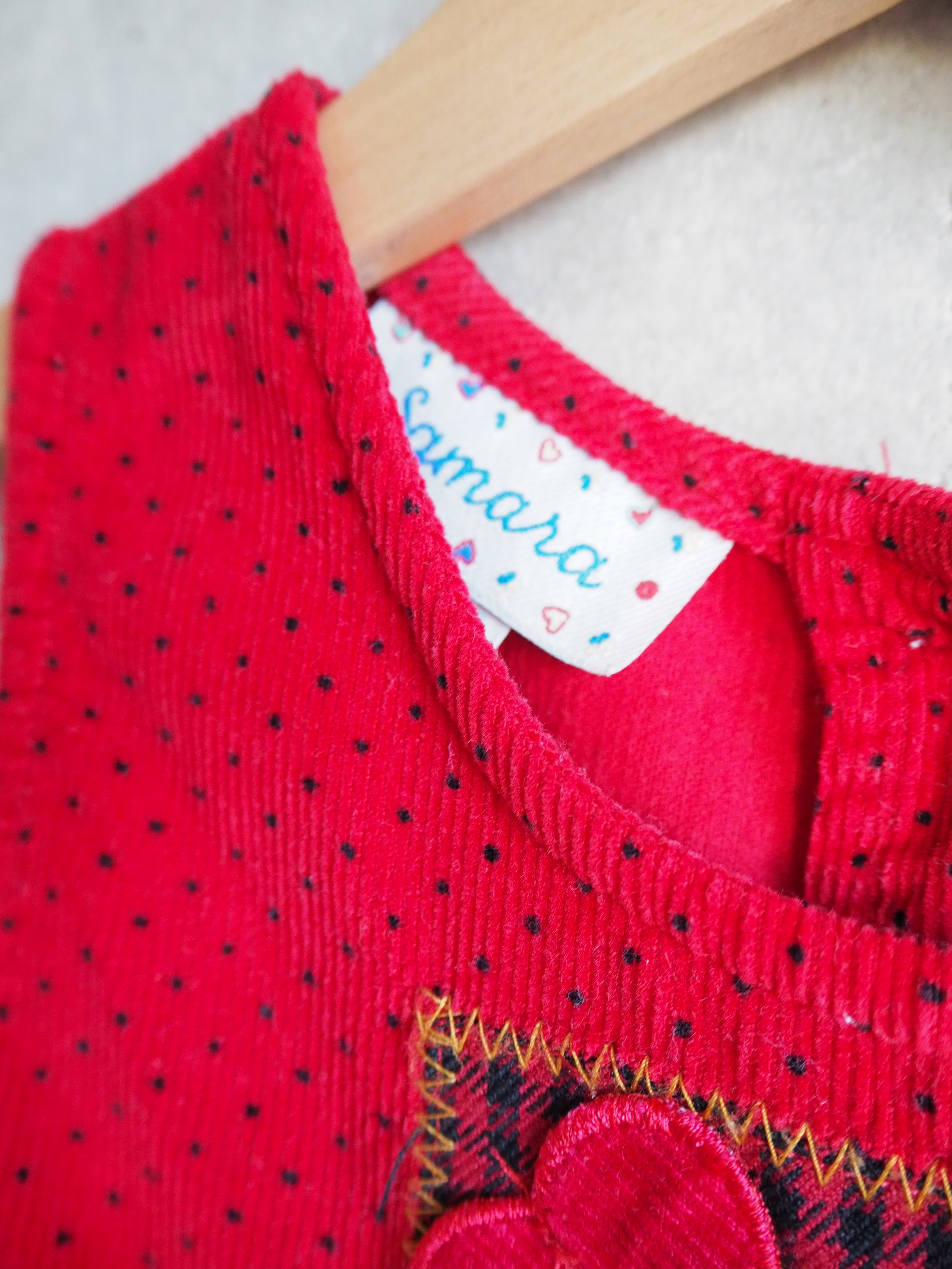 Sukienka w pieski Vintage